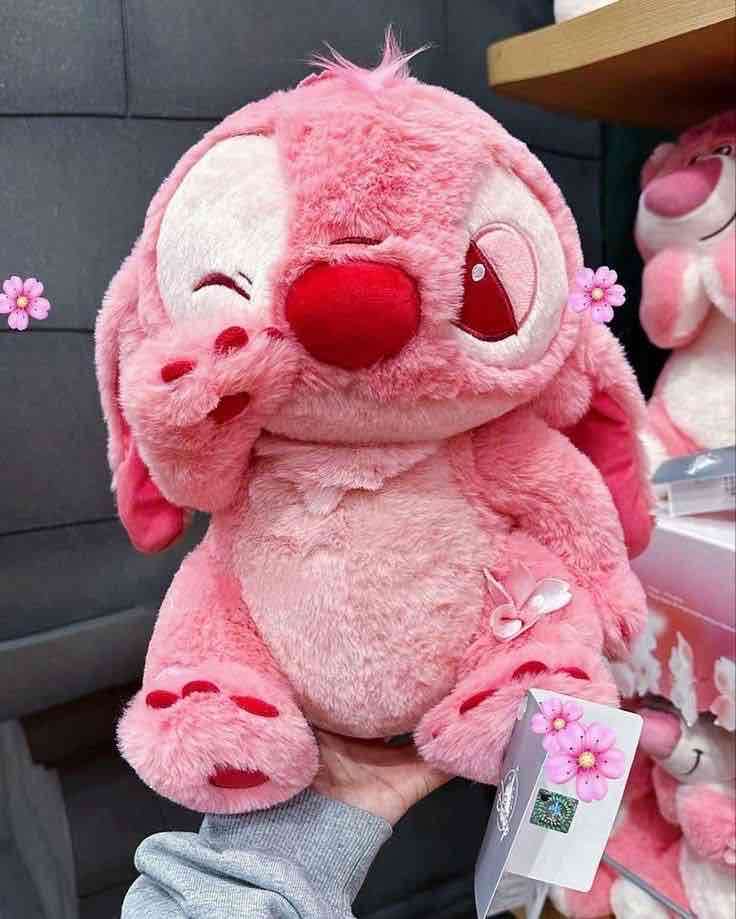 Peluche de Stitch con Pato y stitch rosa - miniatura 2