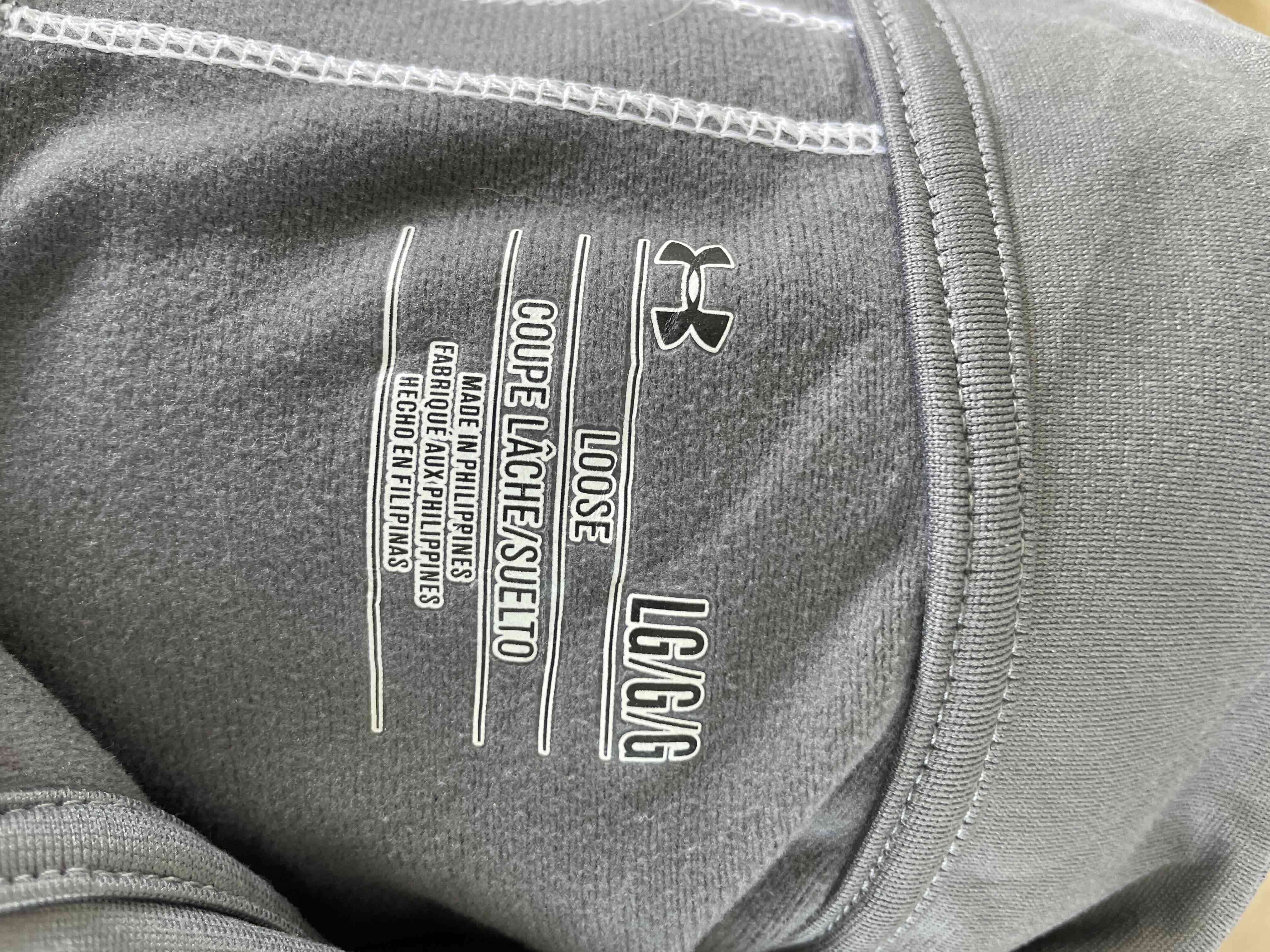 Polerón gris under armour - miniatura 2