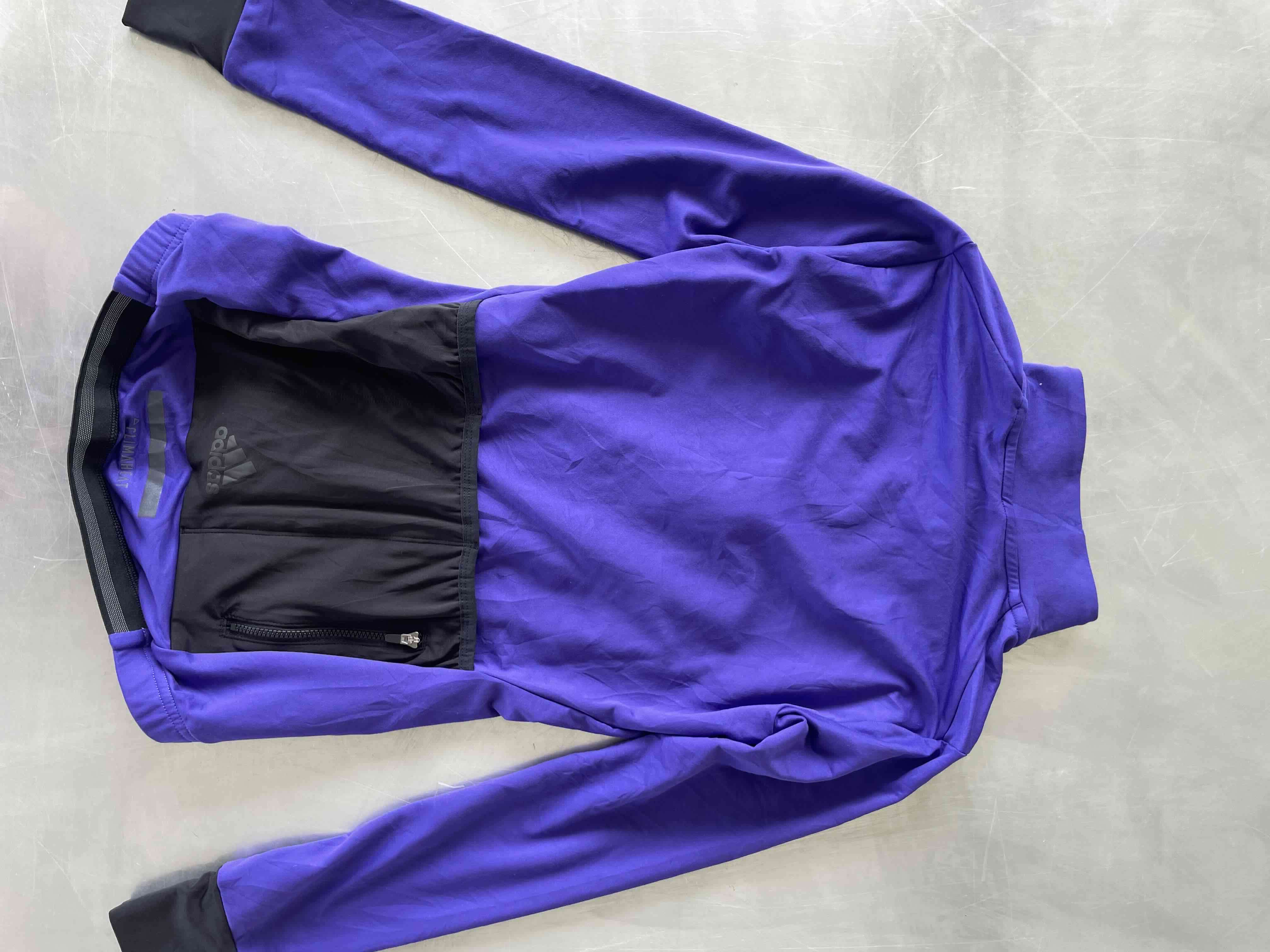 Chaqueta deportiva morada Adidas - miniatura 2