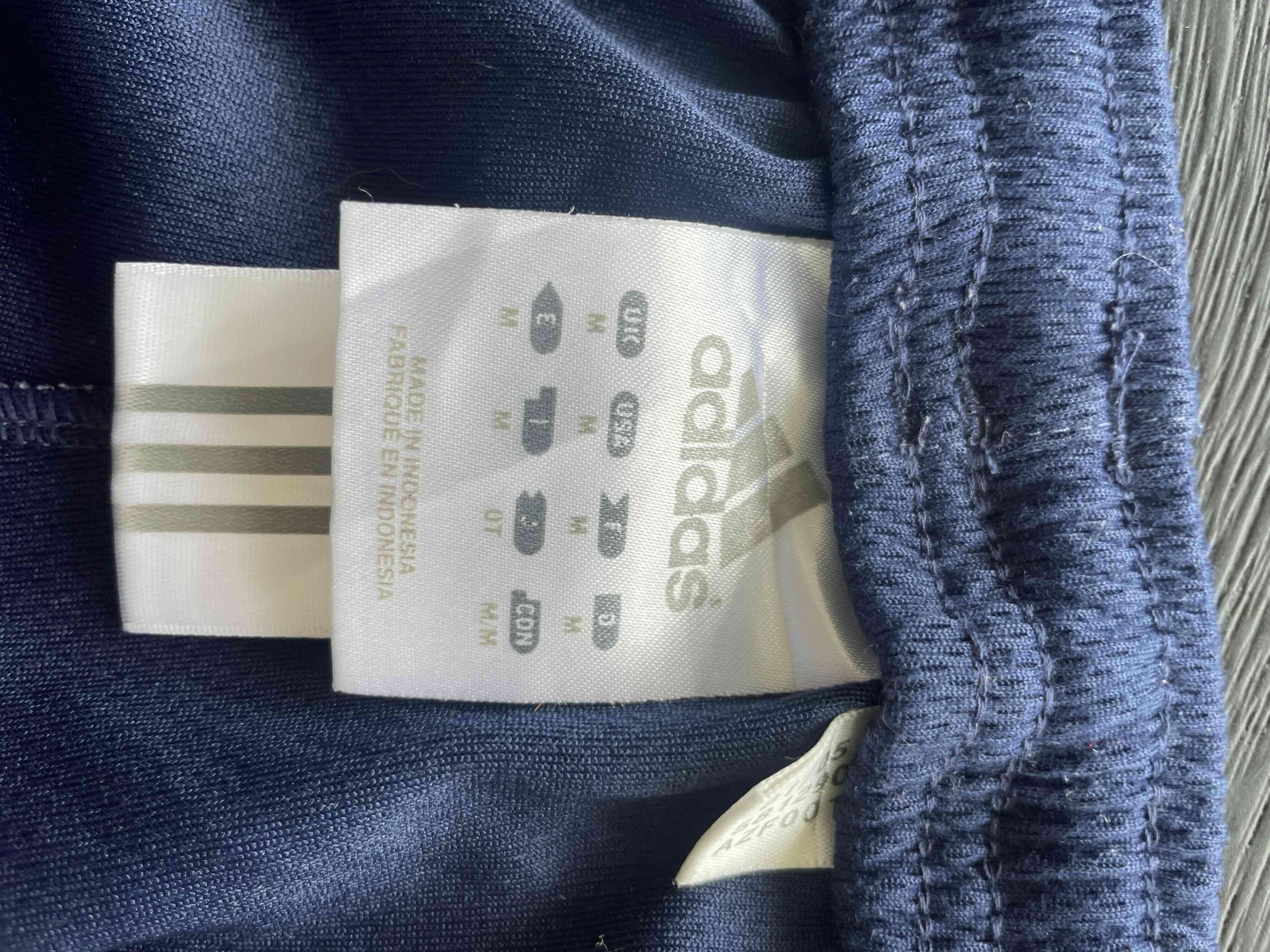 Pantalones deportivos azul Adidas - miniatura 3