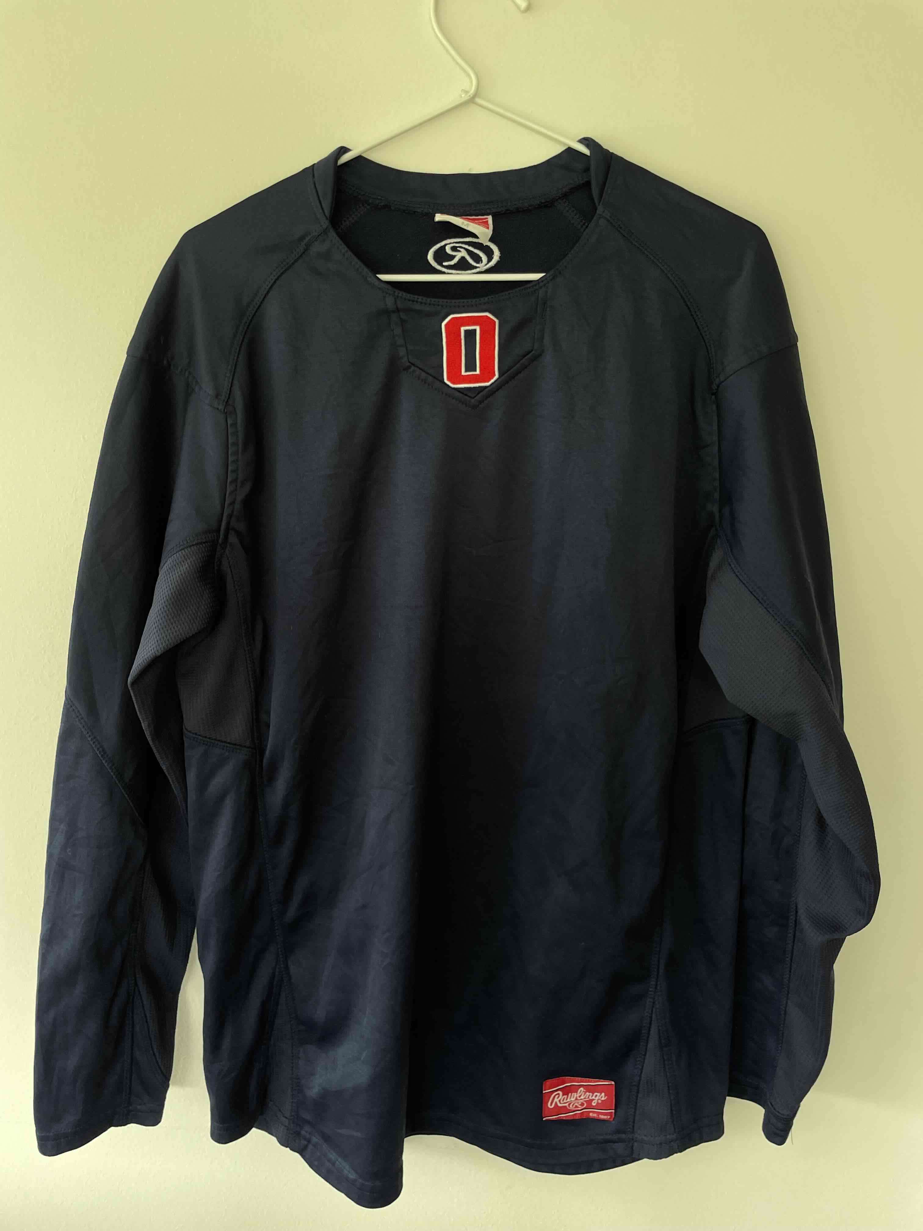 Polera negra deportiva Rawlings