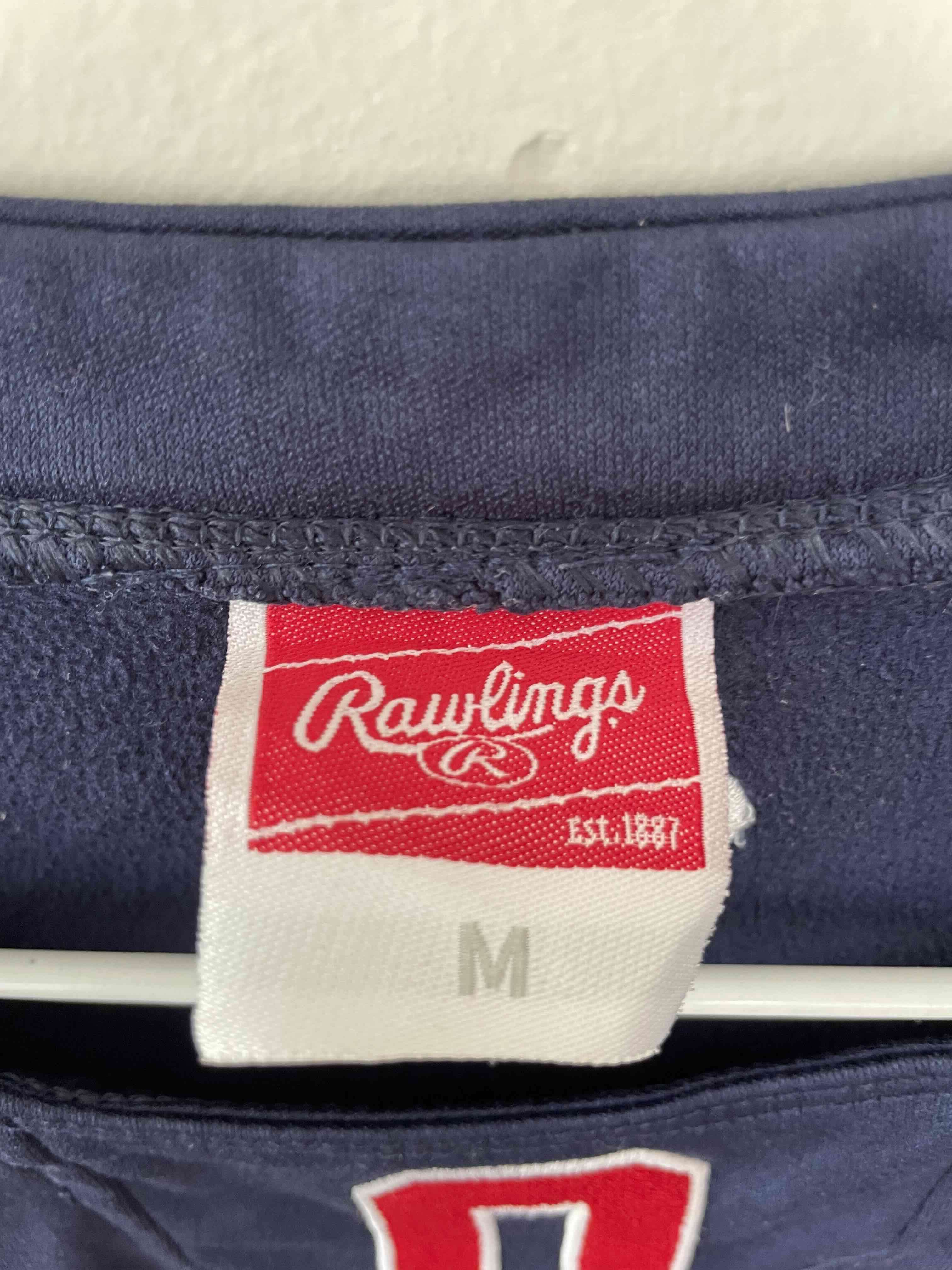 Polera negra deportiva Rawlings - miniatura 2