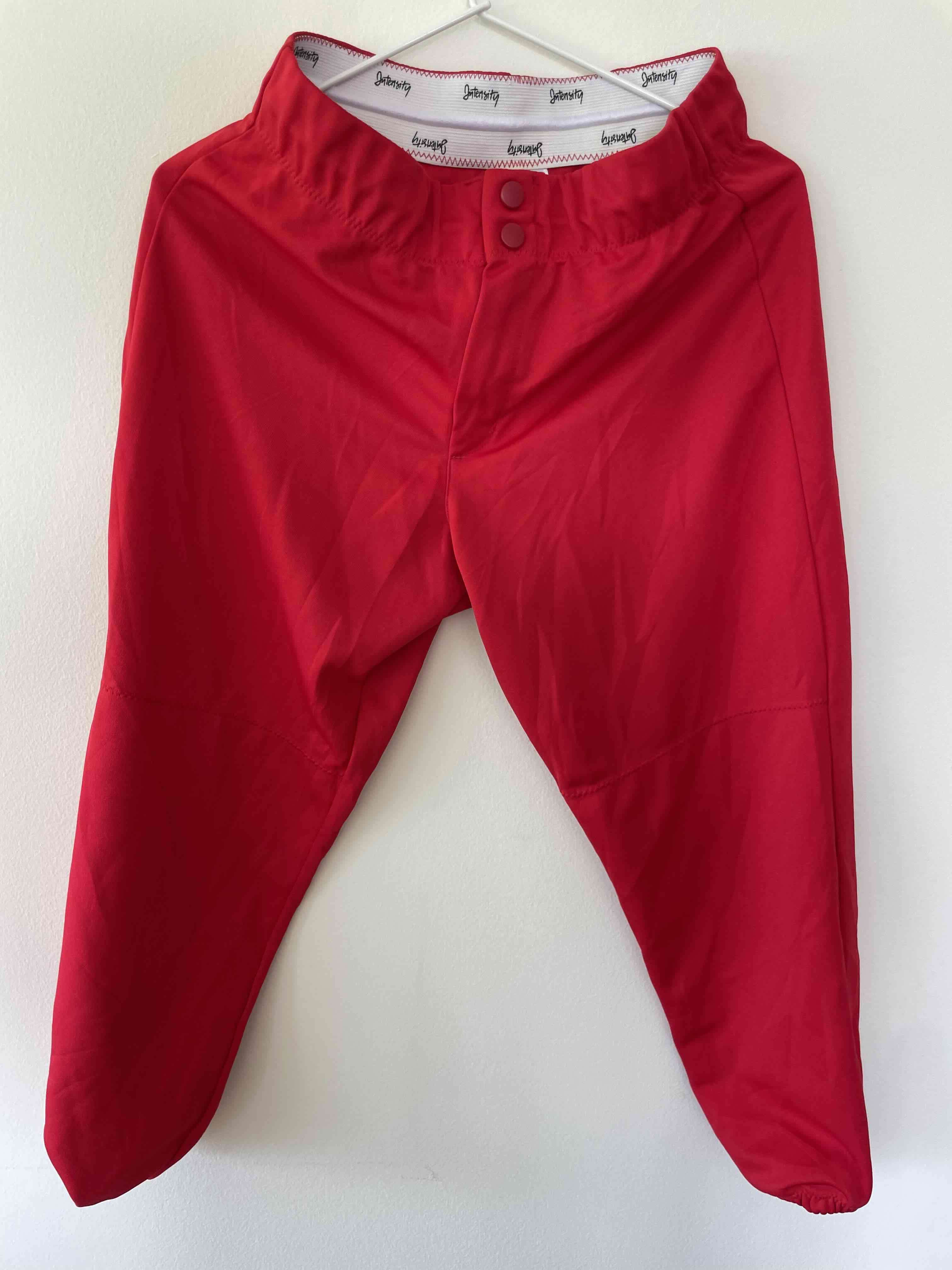Pantalón rojo deportivo unisex