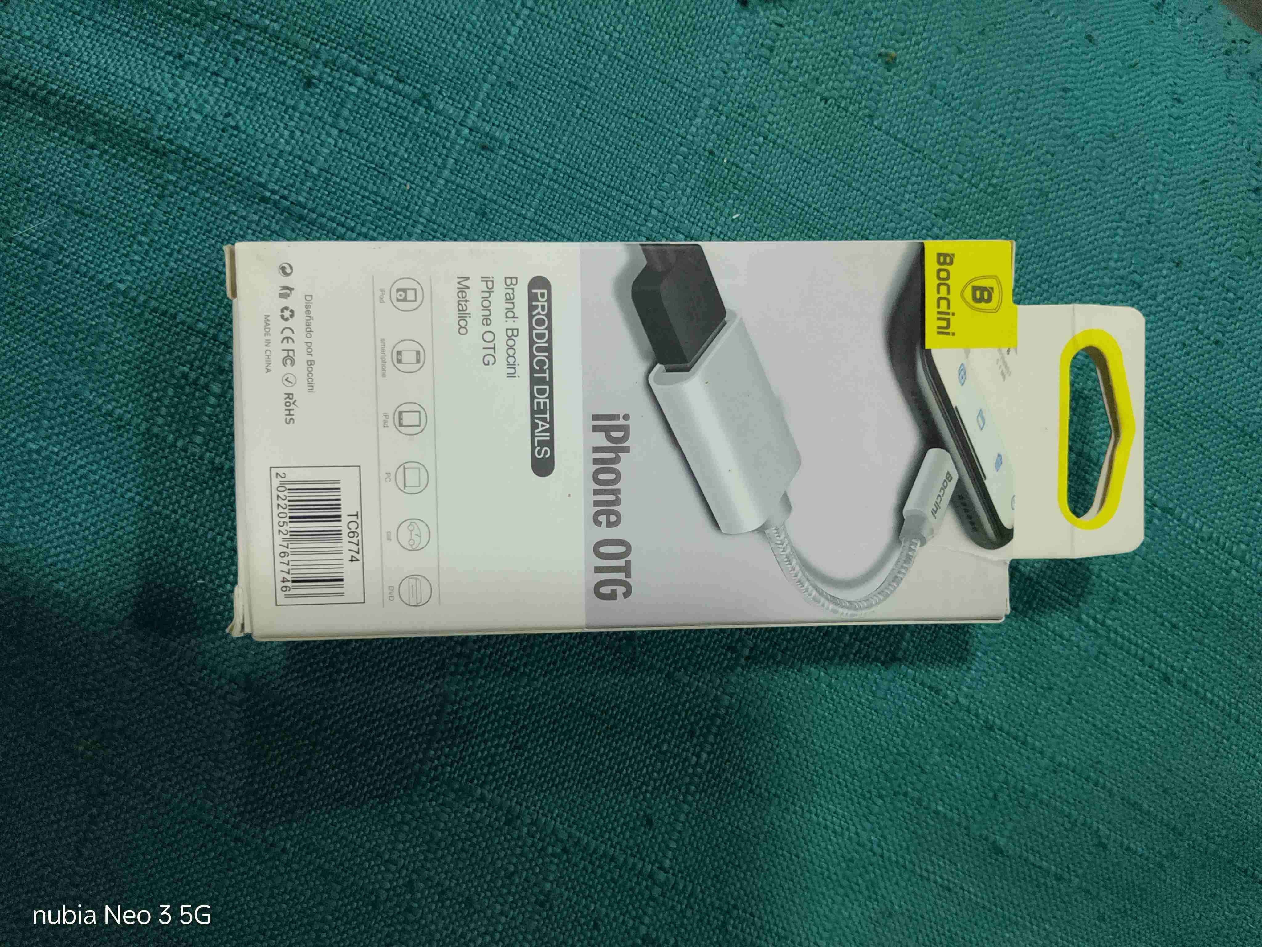 Adaptador OTG para iPhone