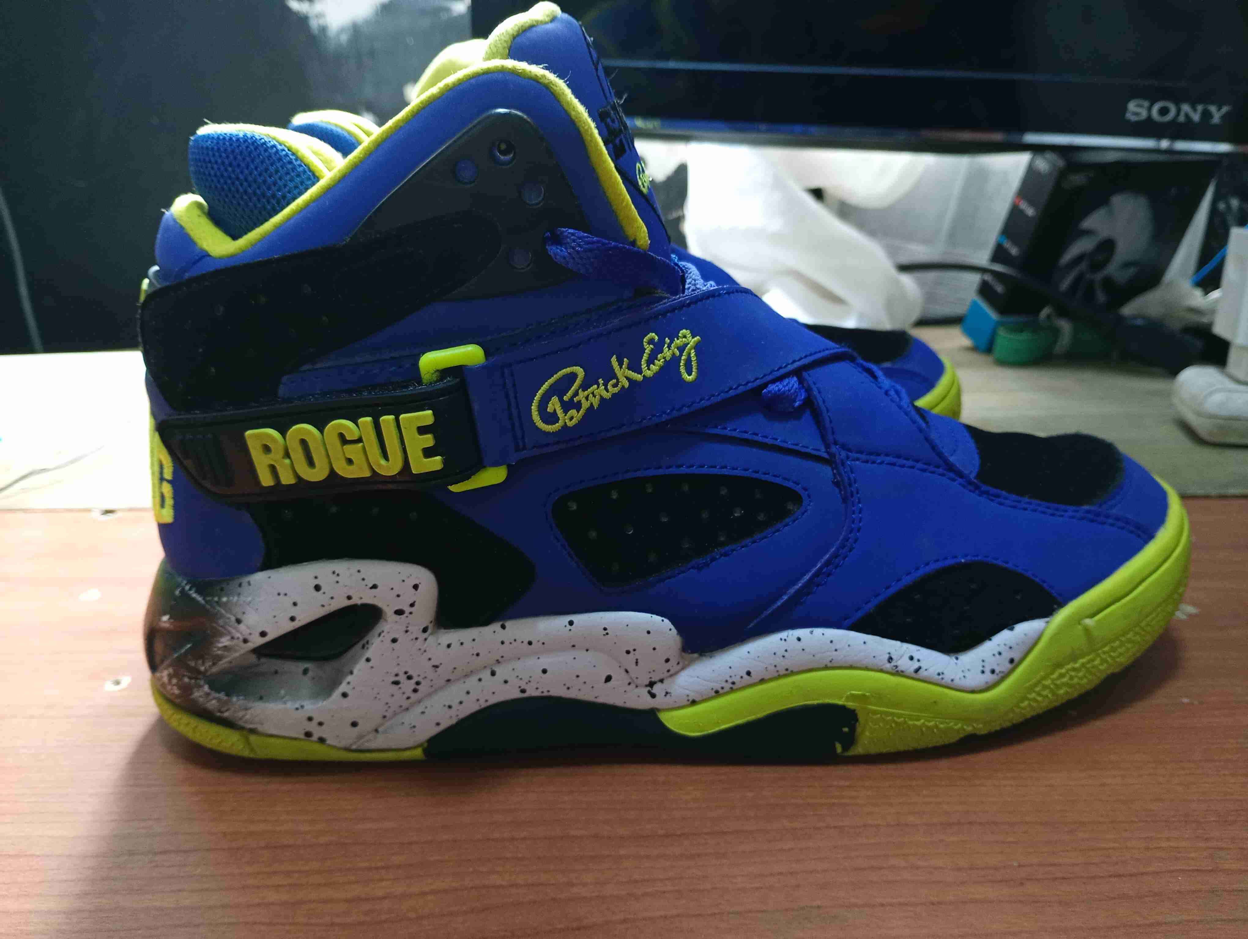 Zapatillas Ewing azules y amarillas - miniatura 3