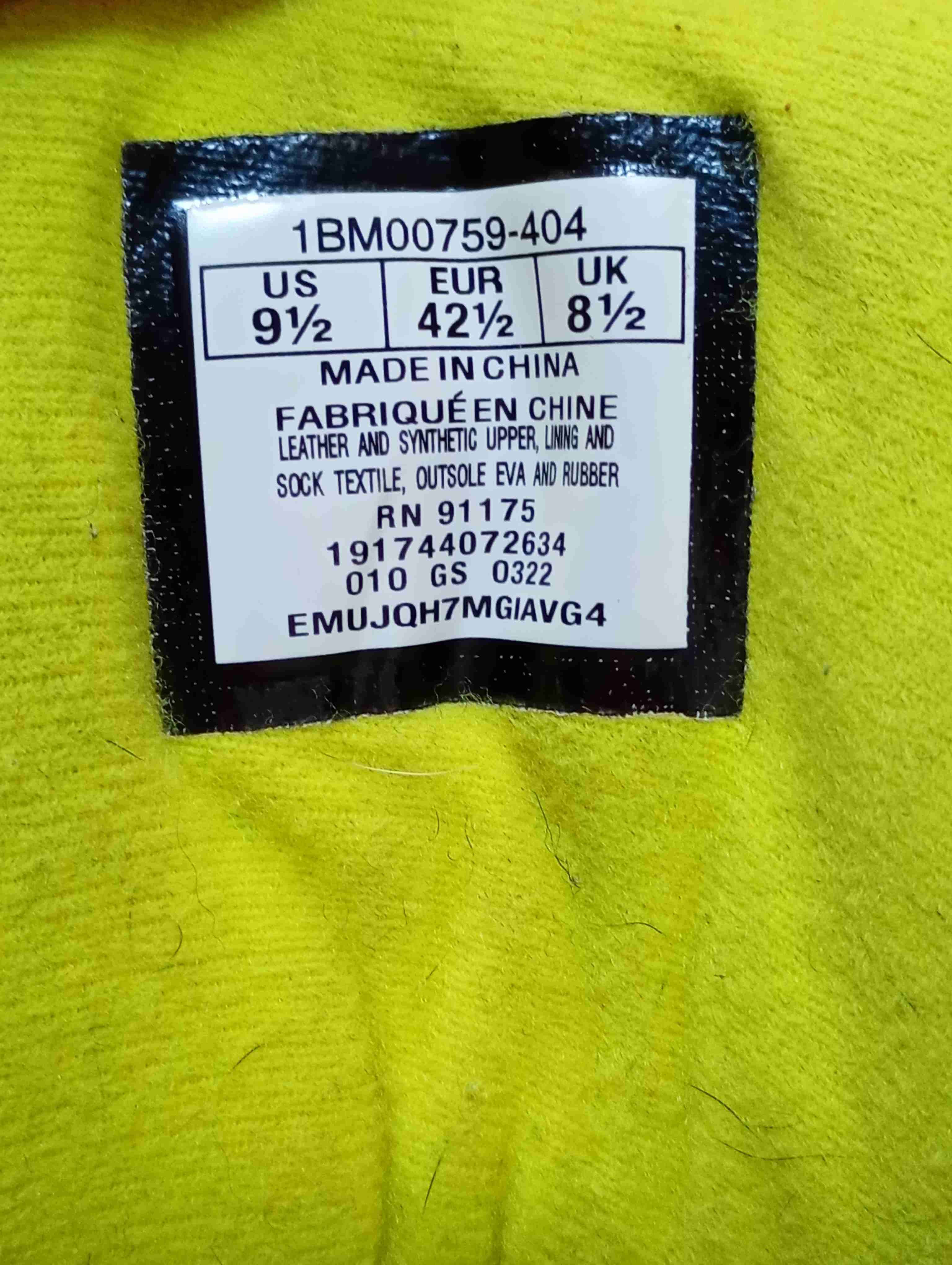 Zapatillas Ewing azules y amarillas - miniatura 6