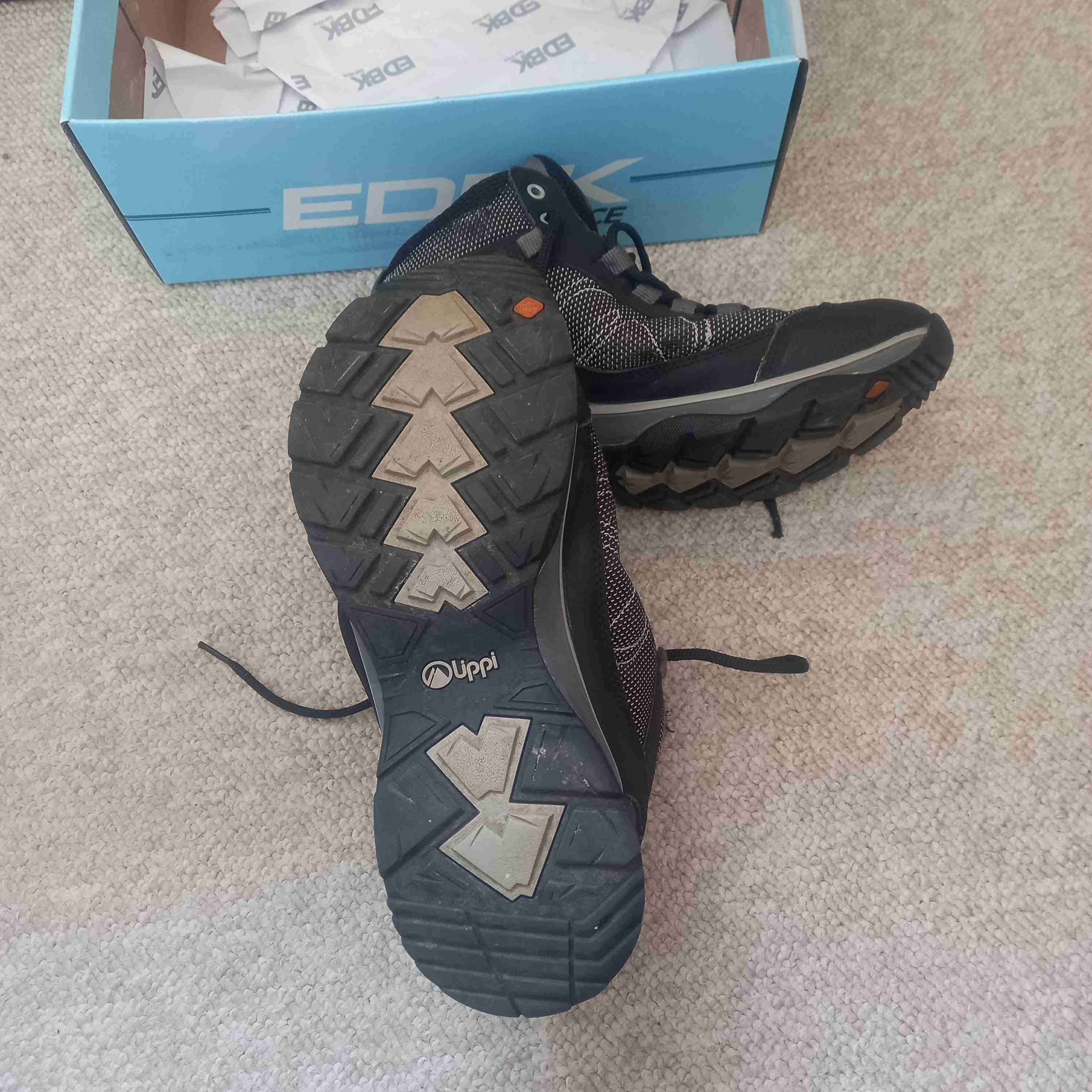 Botas de trekking Lippii originales negras - miniatura 3