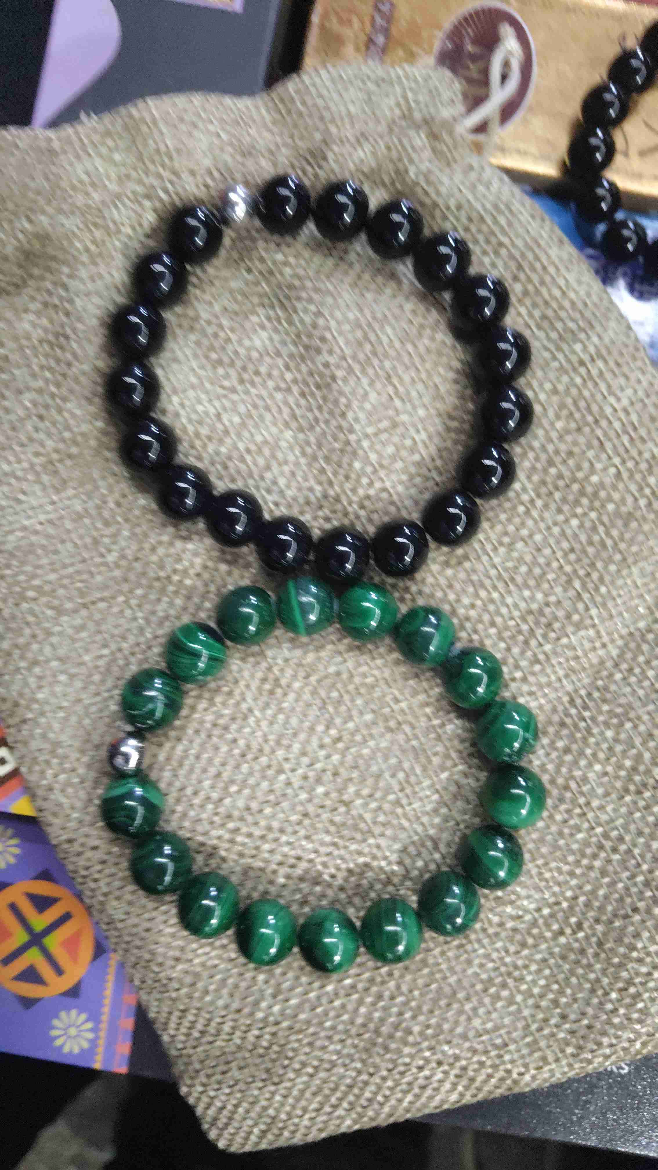 Pulsera de piedra natural , protección - miniatura 3