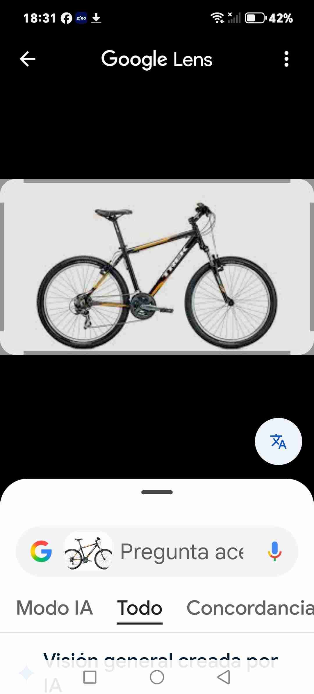 Bicicleta TREK 3500. aro grande 29 - miniatura 2