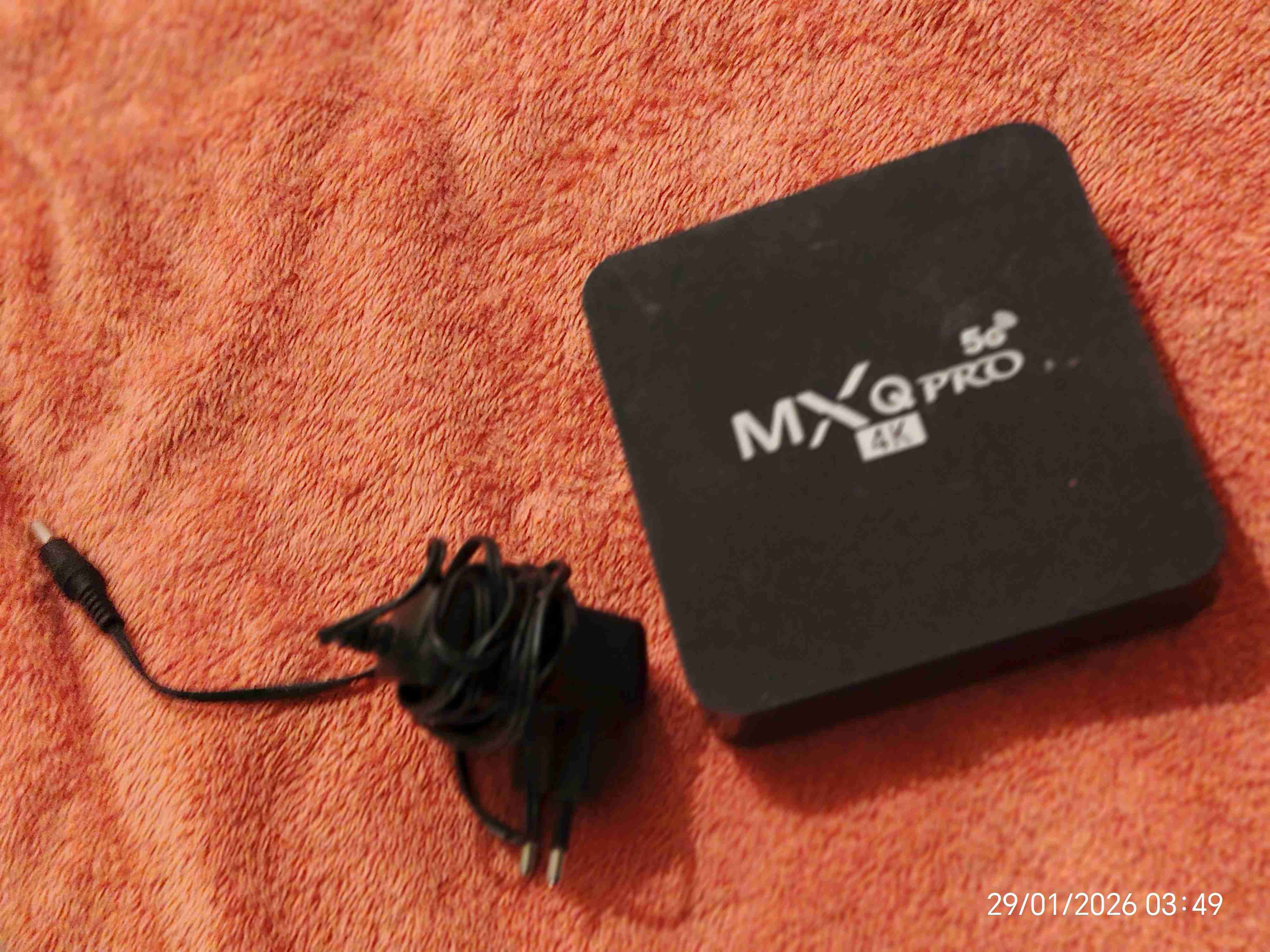 Caja Android TV MXQ Pro 4K