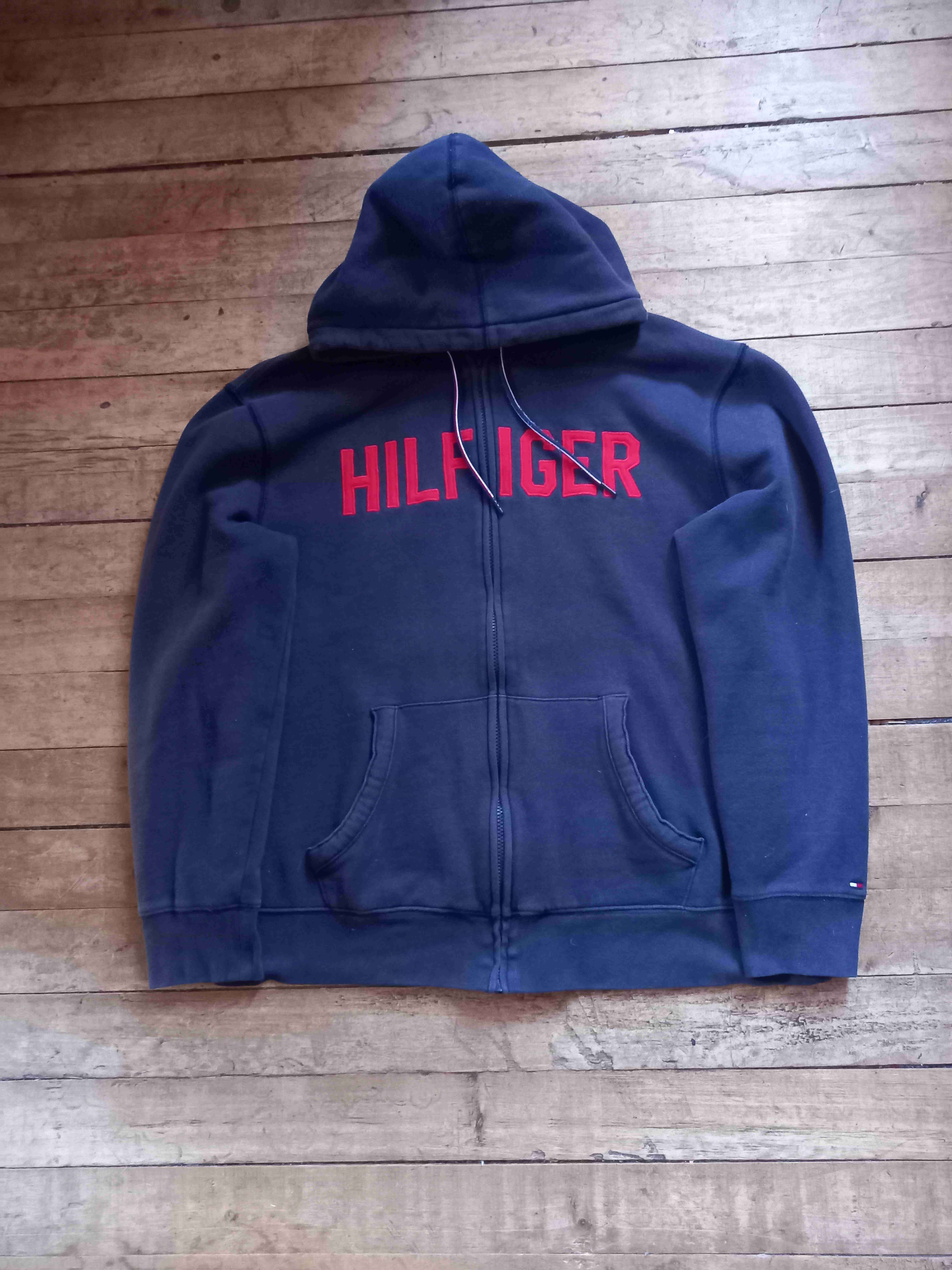 Polerón con capucha azul Hilfiger - miniatura 2