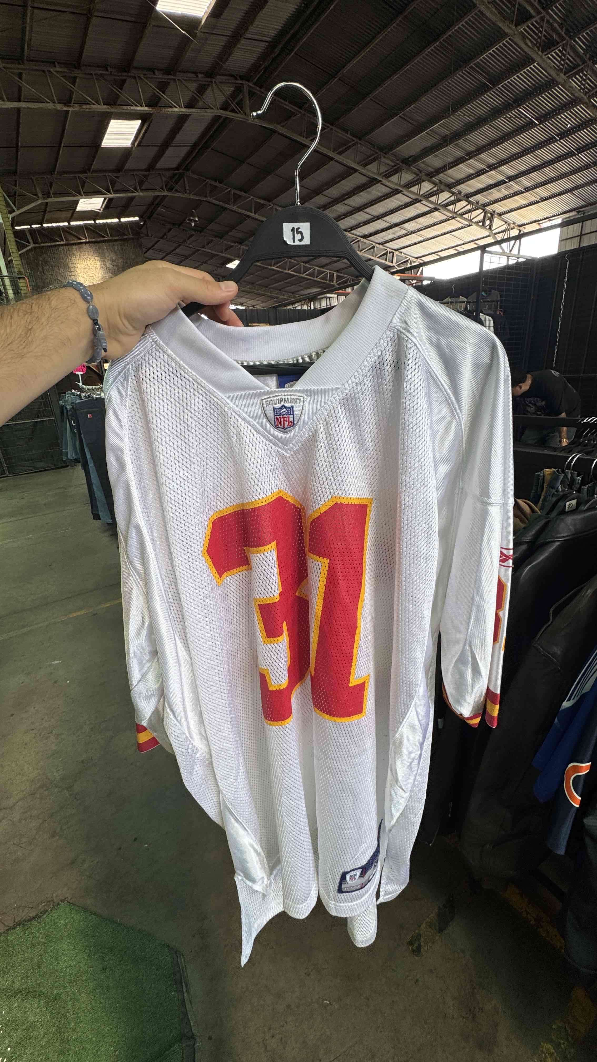 Camiseta deportiva NFL blanca