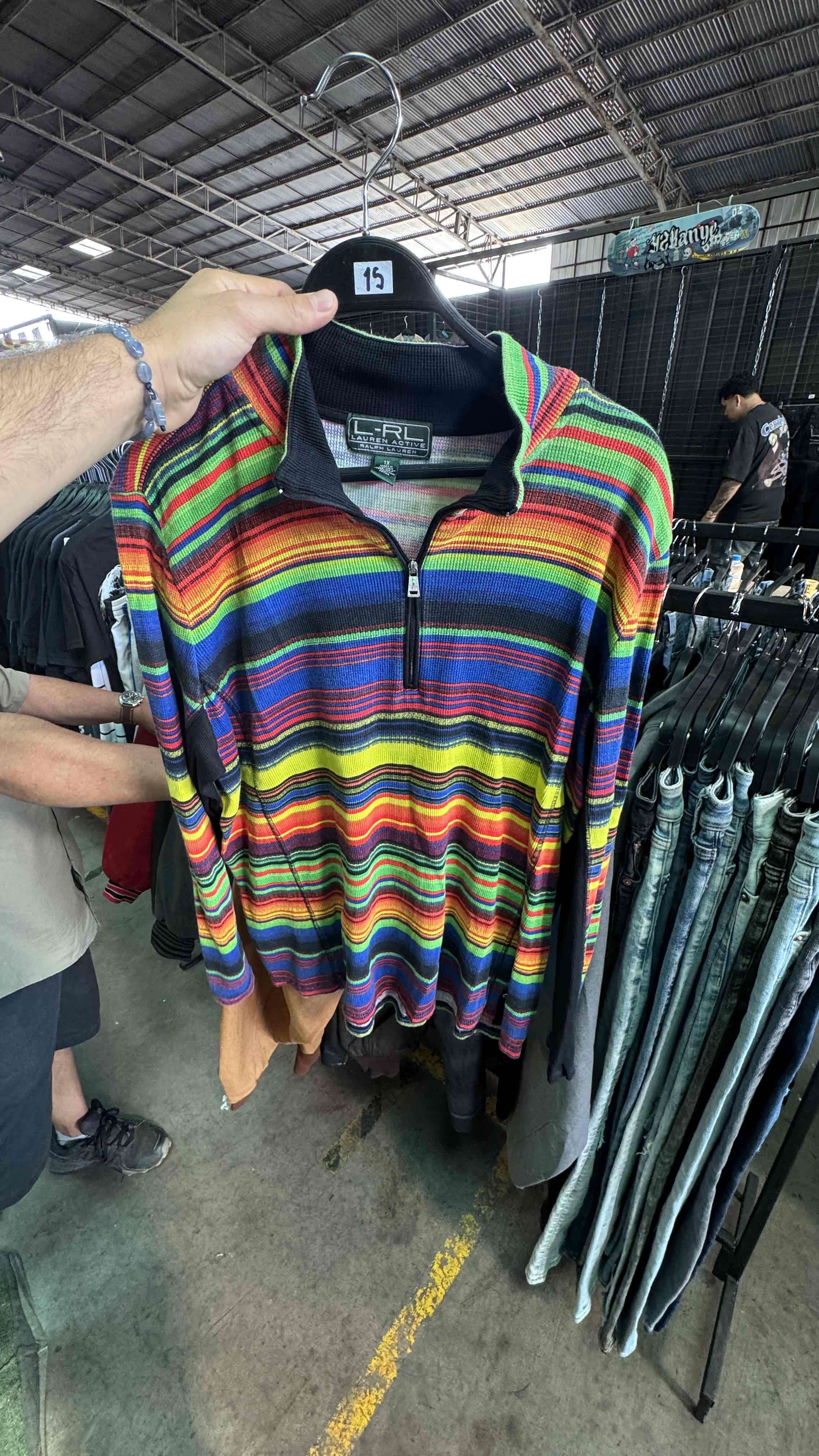 Sweater a rayas multicolor