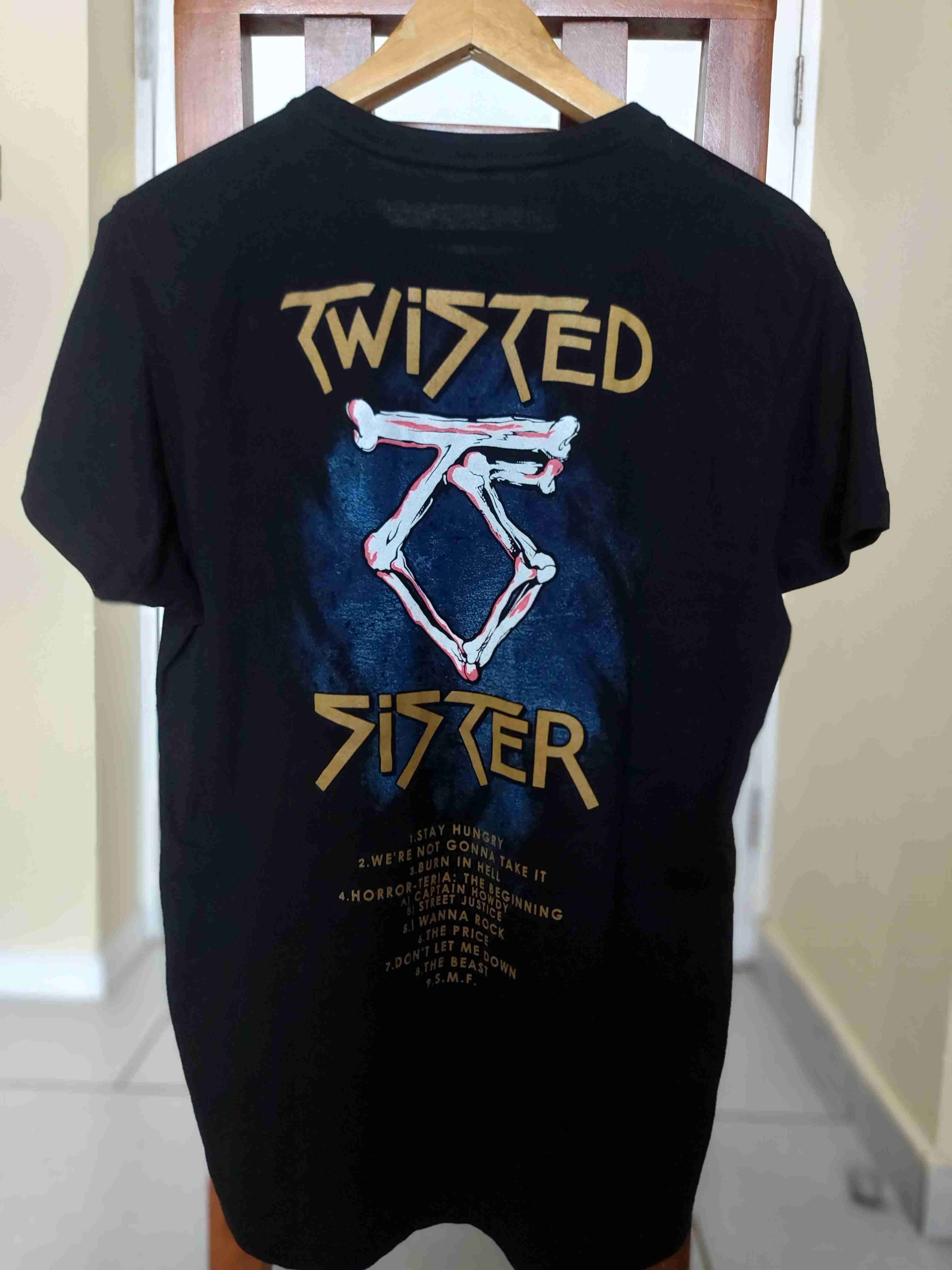 Polera negra Twisted Sister - miniatura 2
