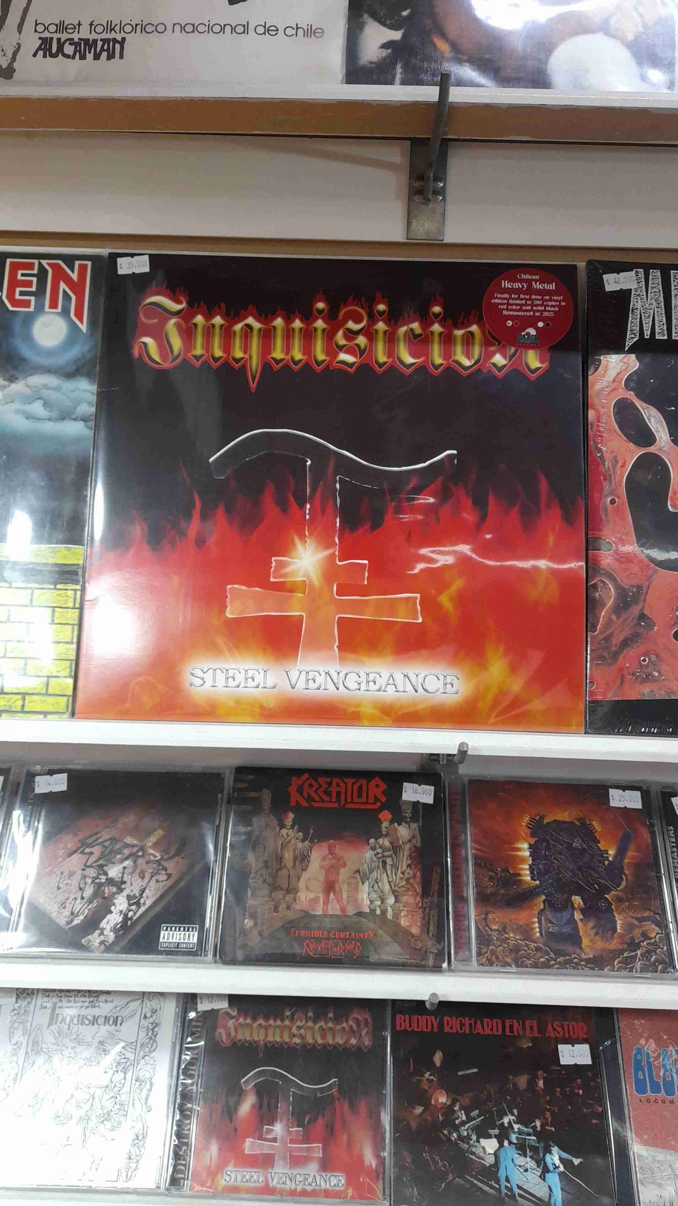 Vinilo Inquisición Steel Vengeance