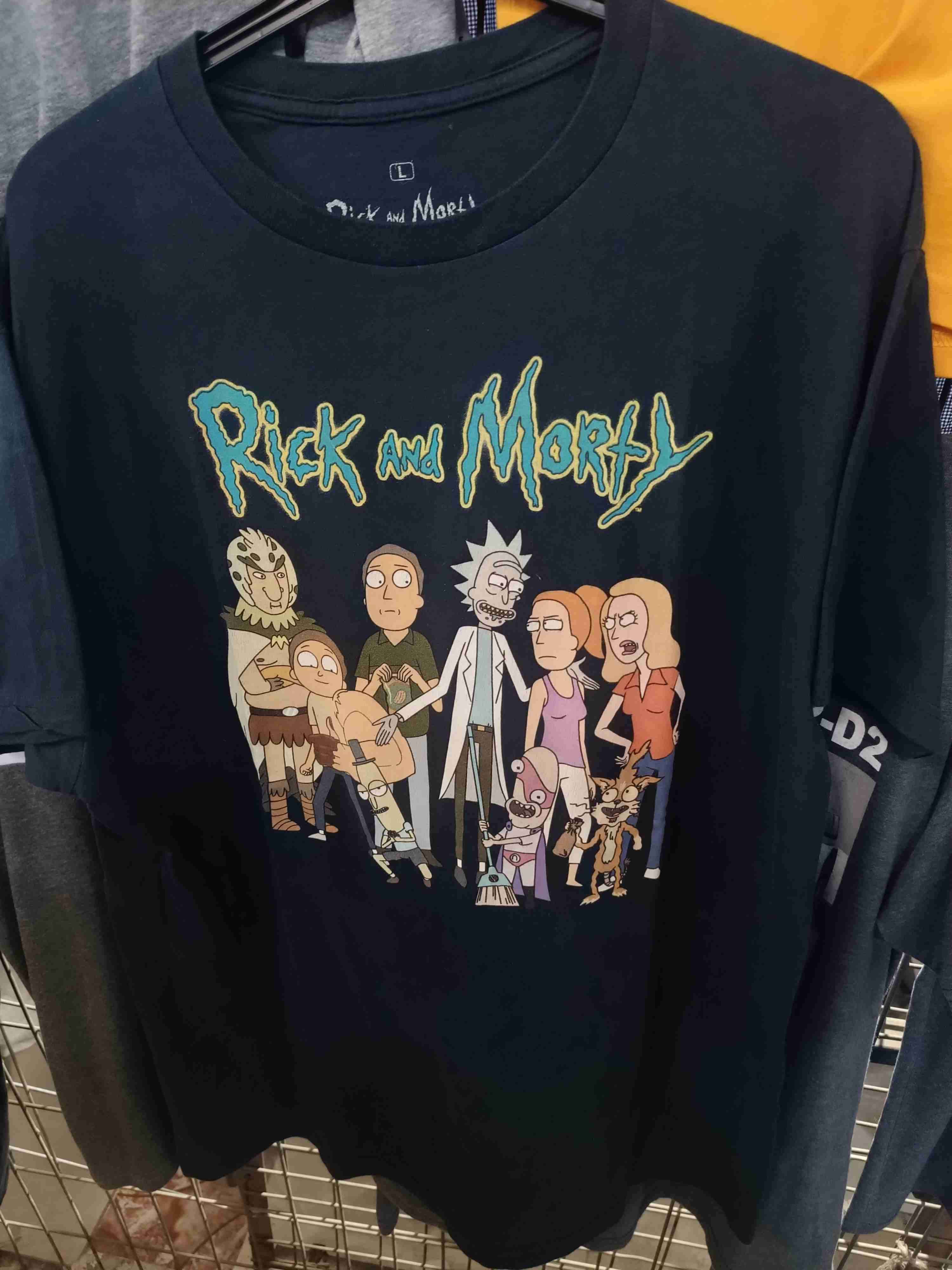 Polera Rick and Morty