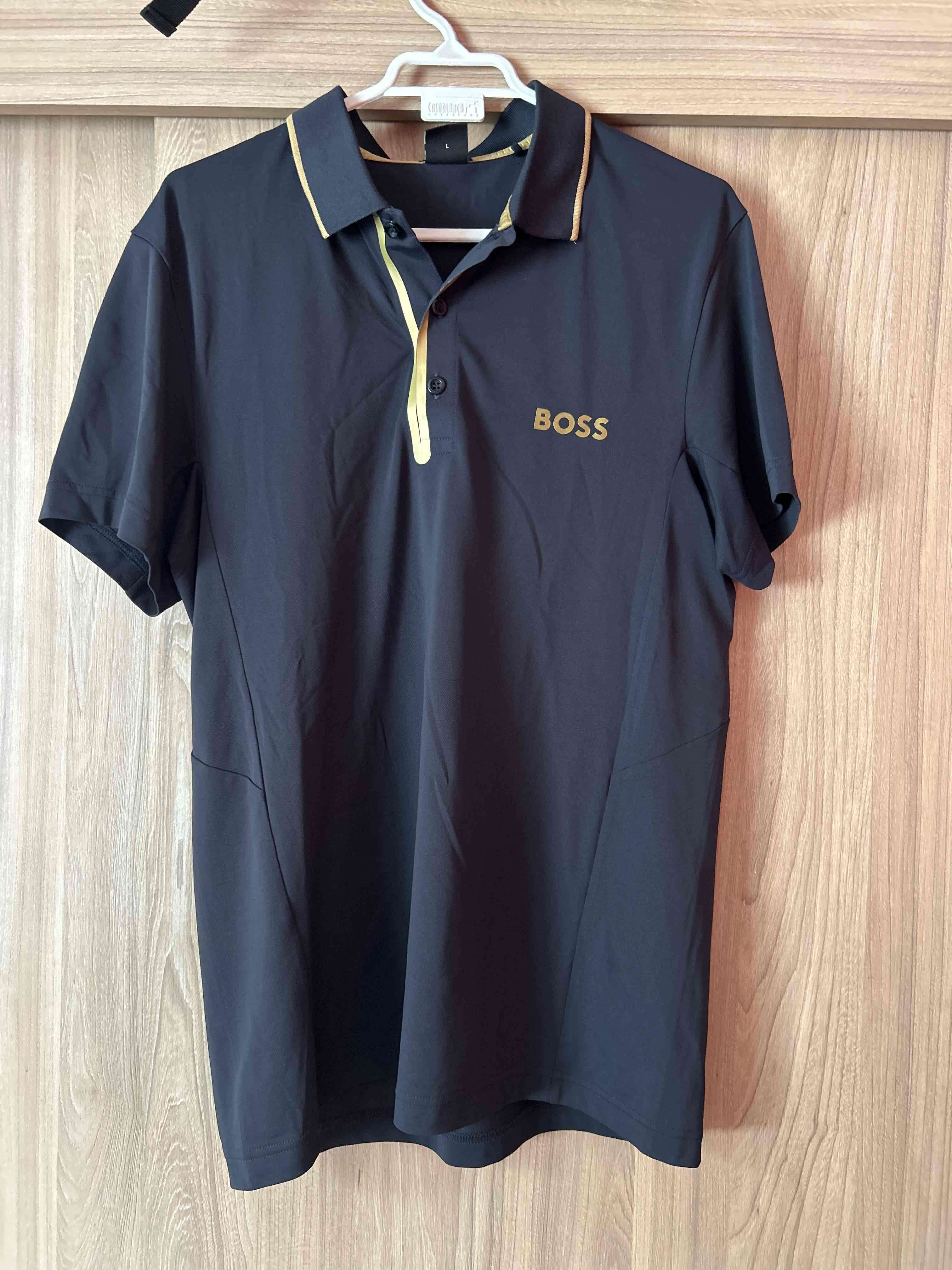 Polo BOSS negro Talla L