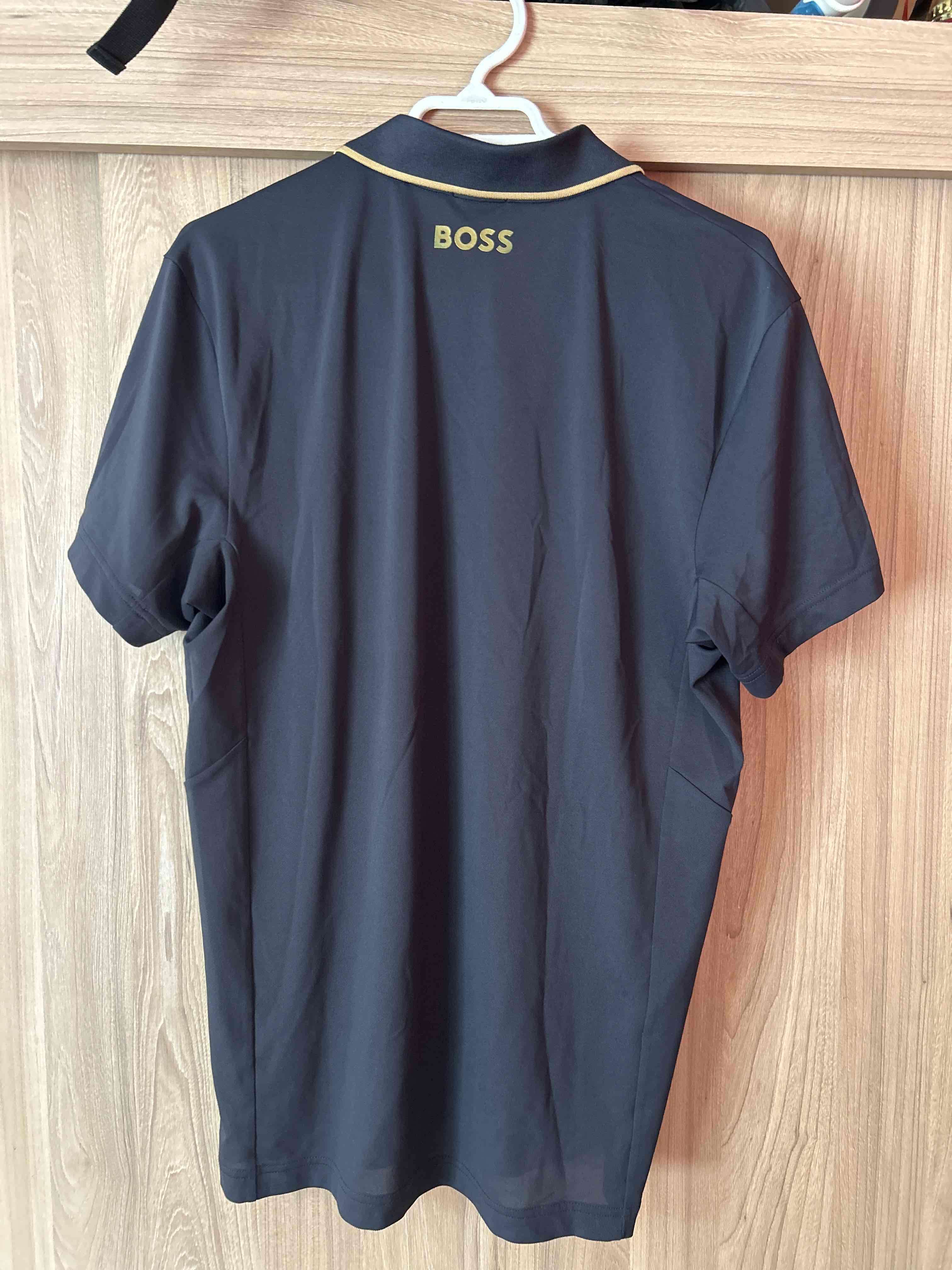 Polo BOSS negro Talla L - miniatura 2