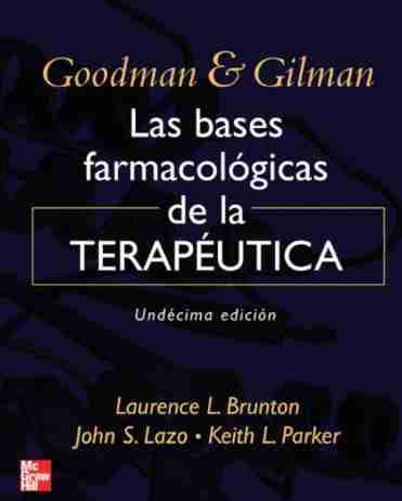 Libro Goodman & Gilman 11ª edición