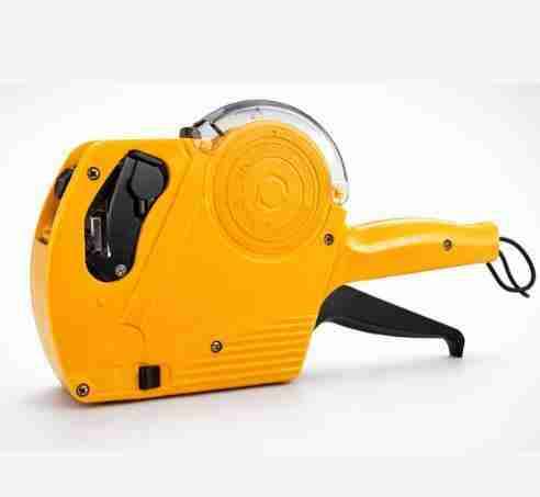 Etiquetadora manual amarilla