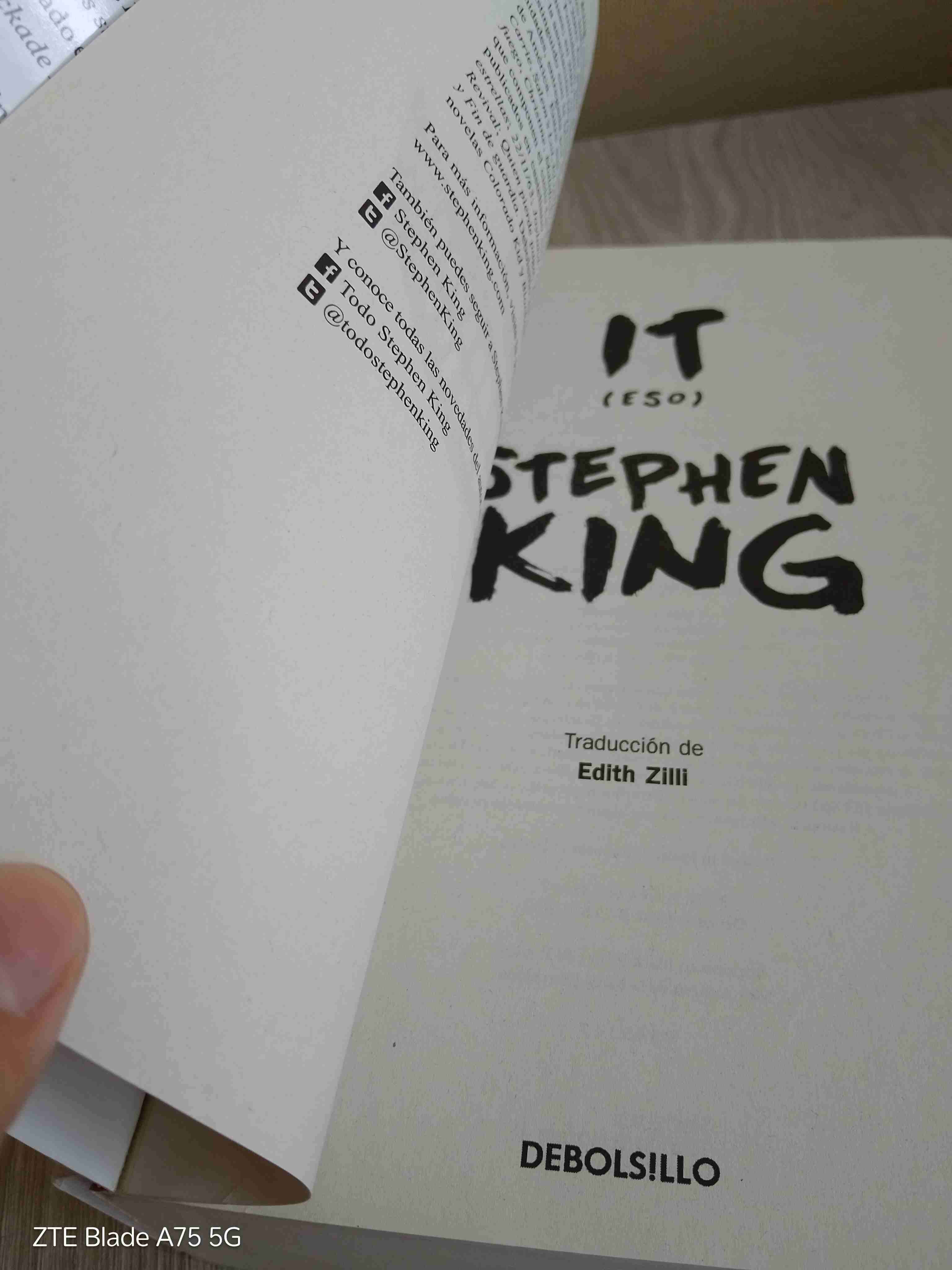 Libro 'It' de Stephen King - miniatura 5