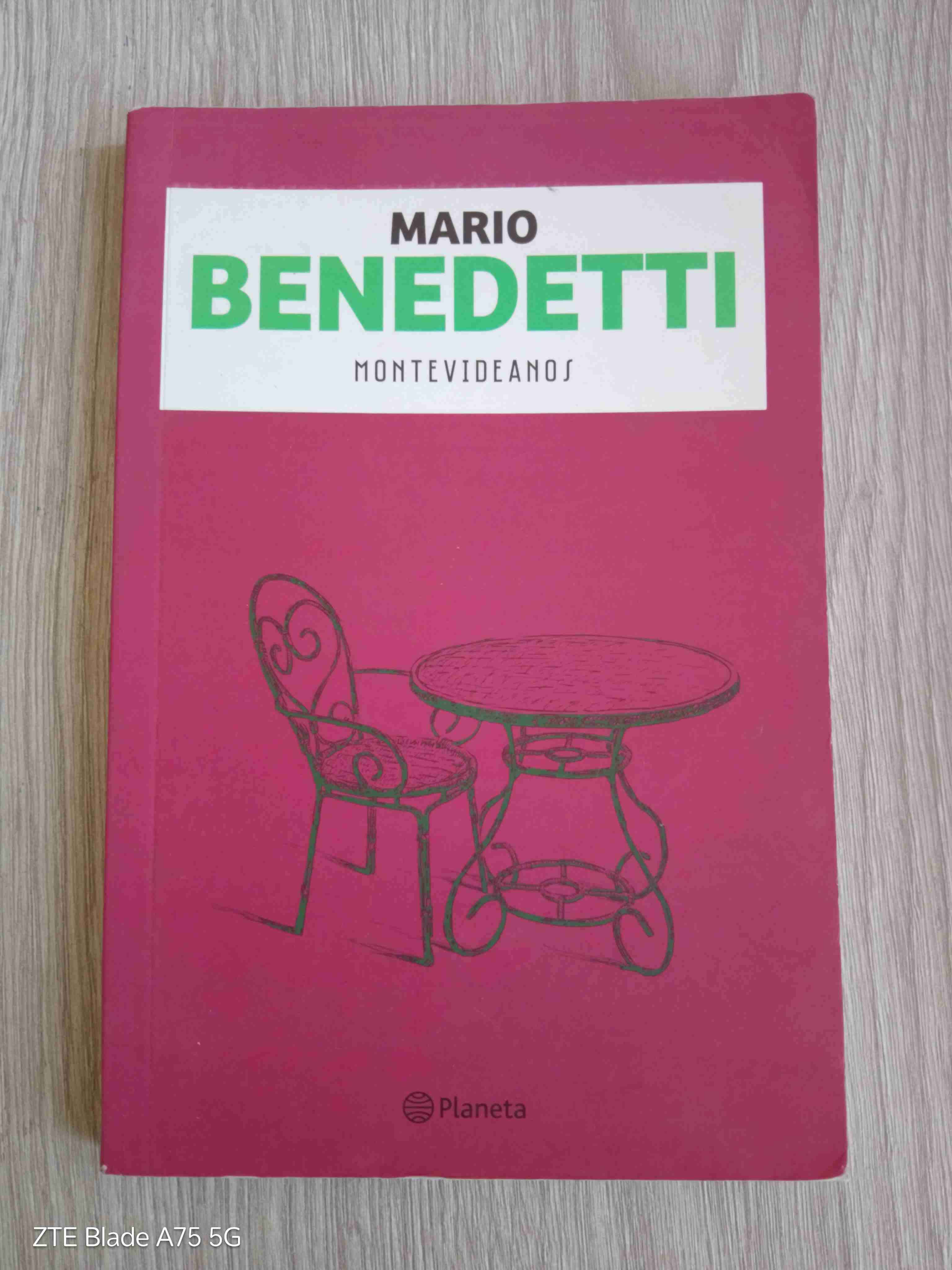 Libro 'Montevideanos' de Mario Benedetti