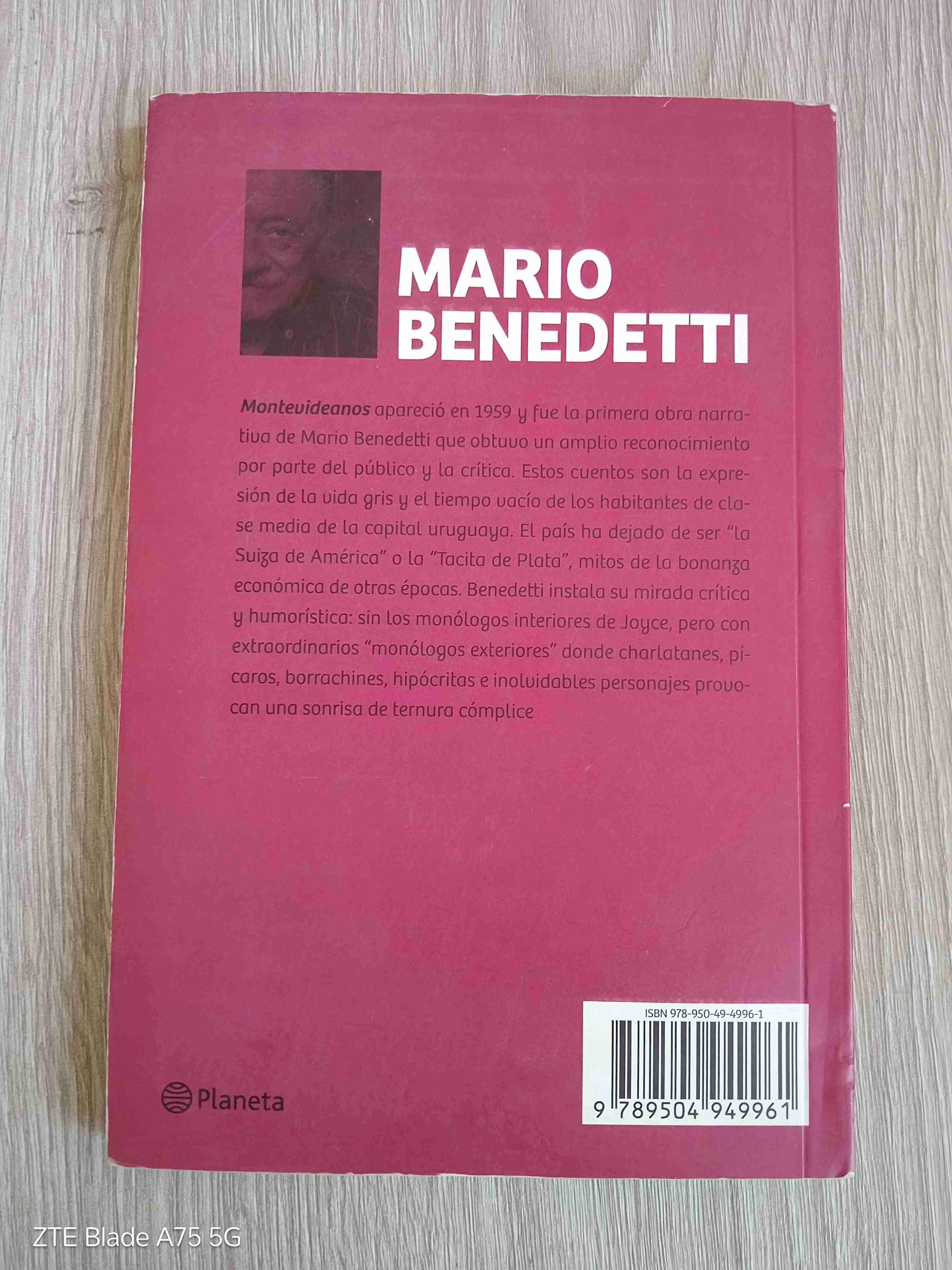 Libro 'Montevideanos' de Mario Benedetti - miniatura 2