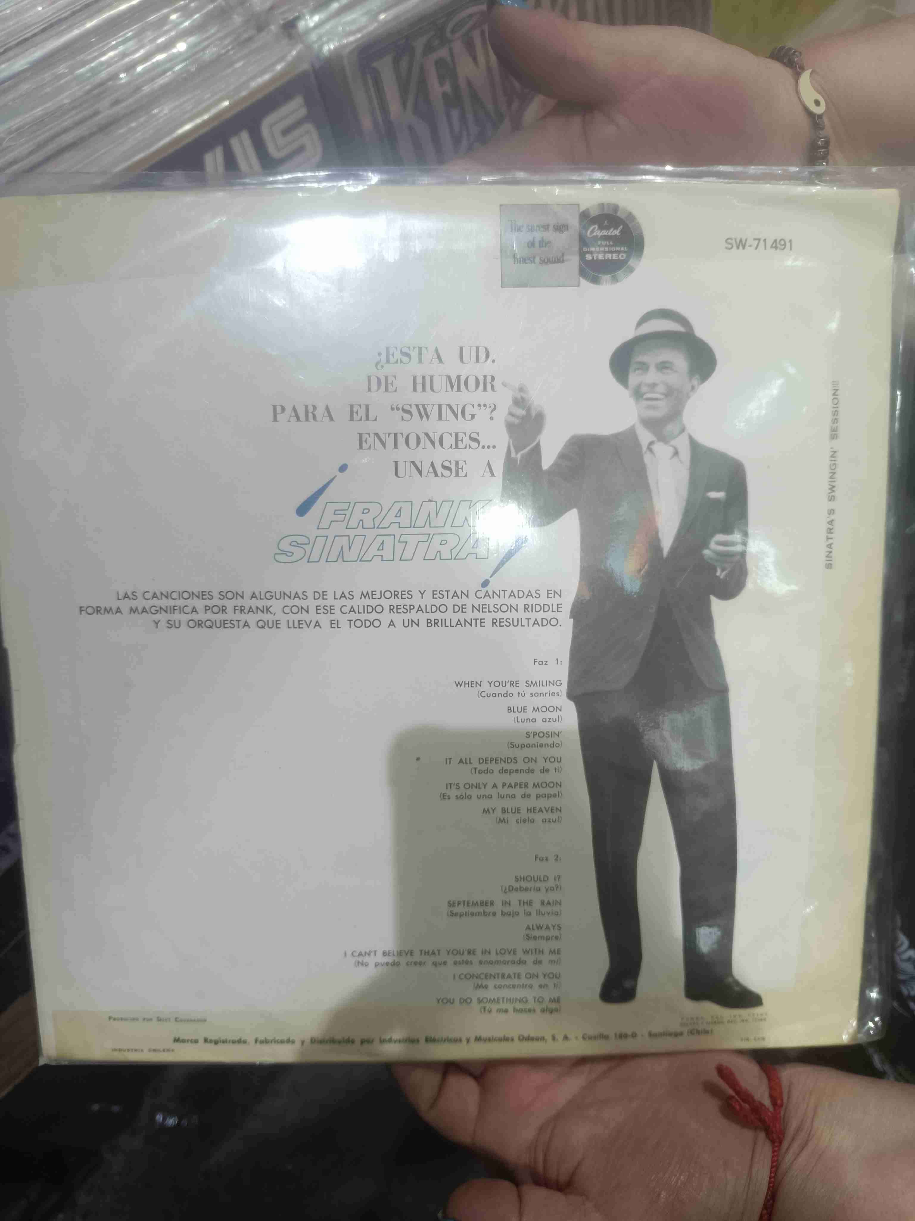 Vinilo Frank Sinatra Swingin' Session - miniatura 2
