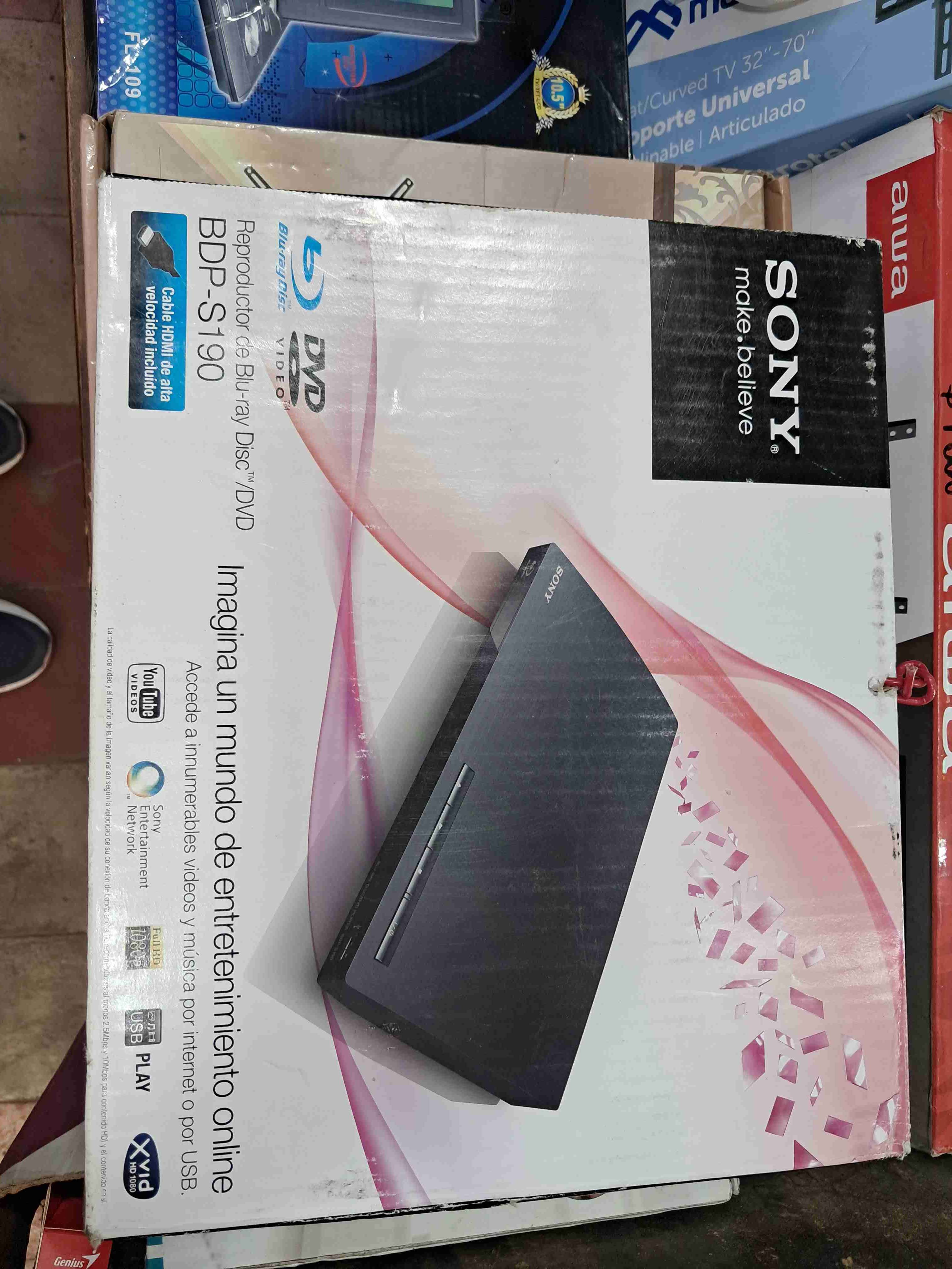 Reproductor Blu-ray/DVD Sony BDP-S190