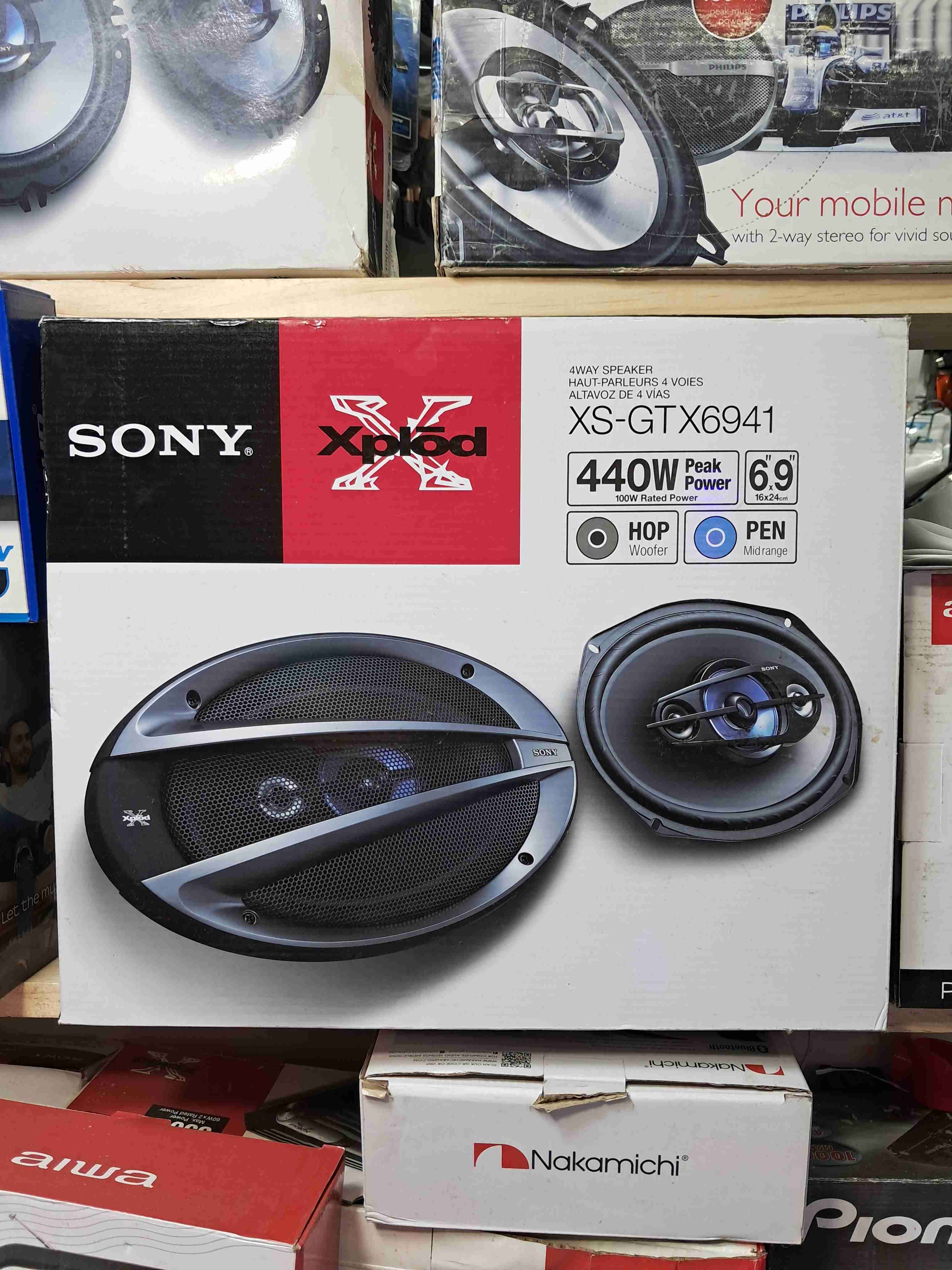 Parlantes Sony Xplod XS-GTX6941 440W