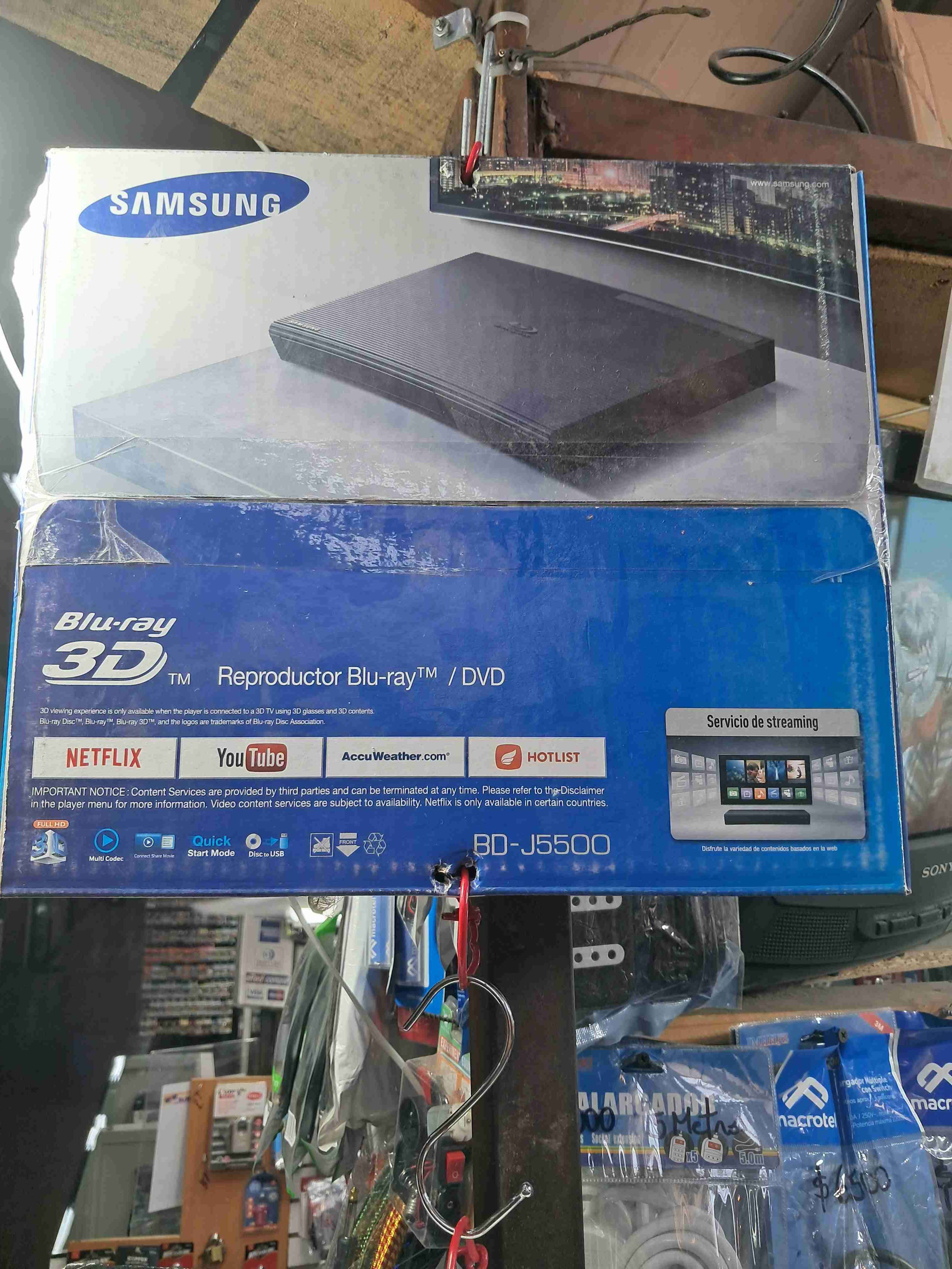 Reproductor Blu-ray Samsung BD-J5500