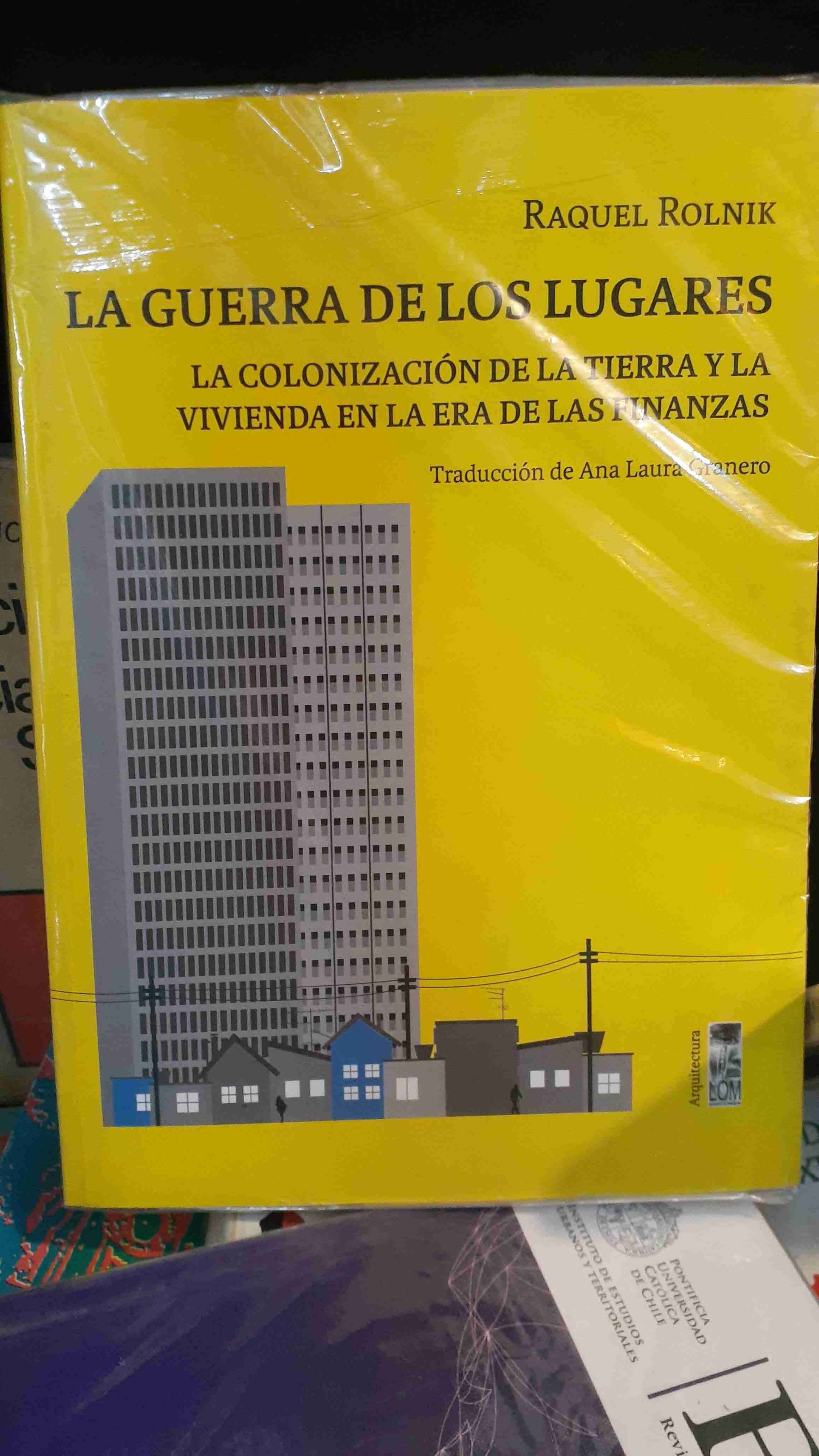 Libro La Guerra de los Lugares