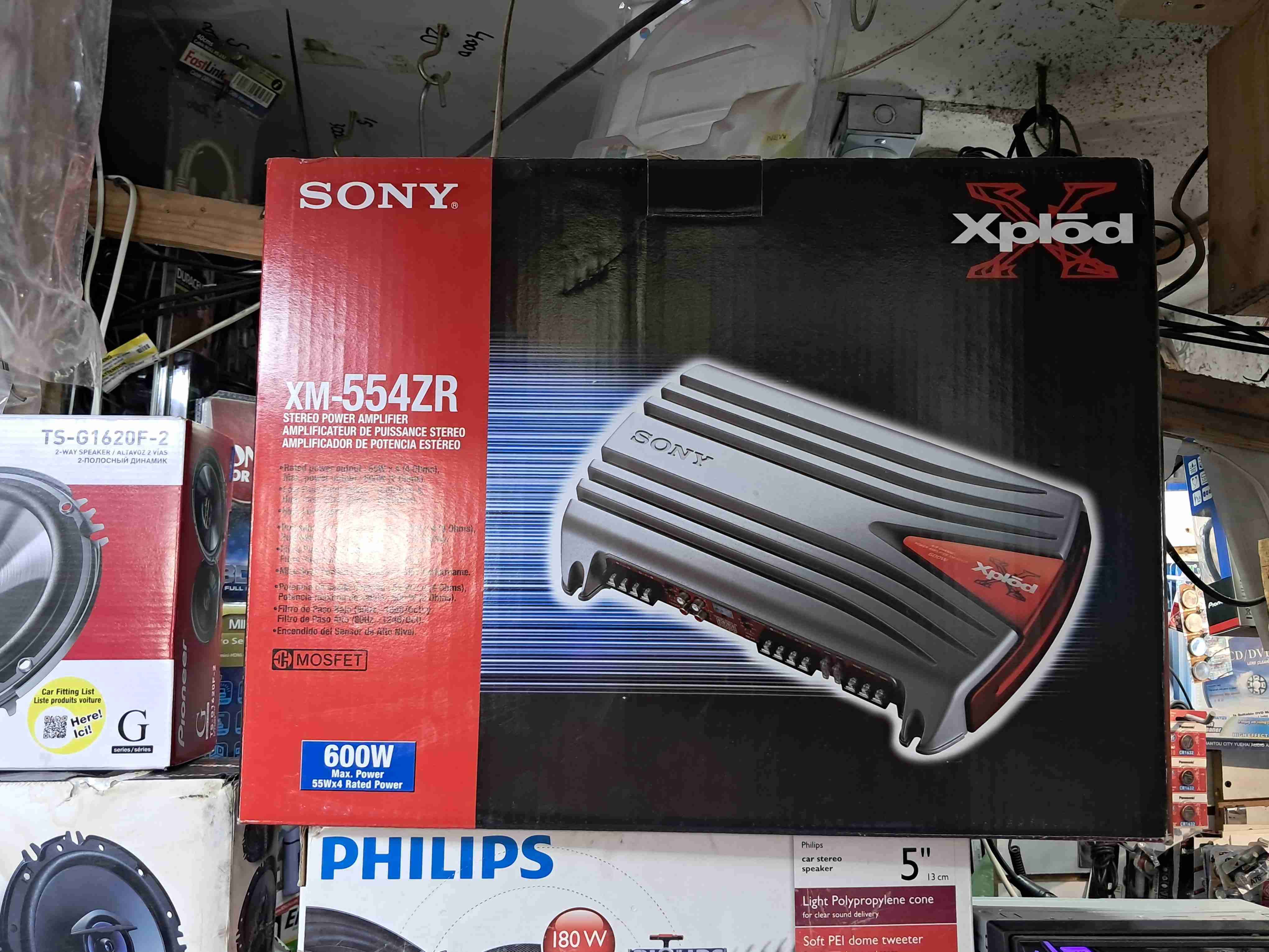 Amplificador Sony Xplod 600W