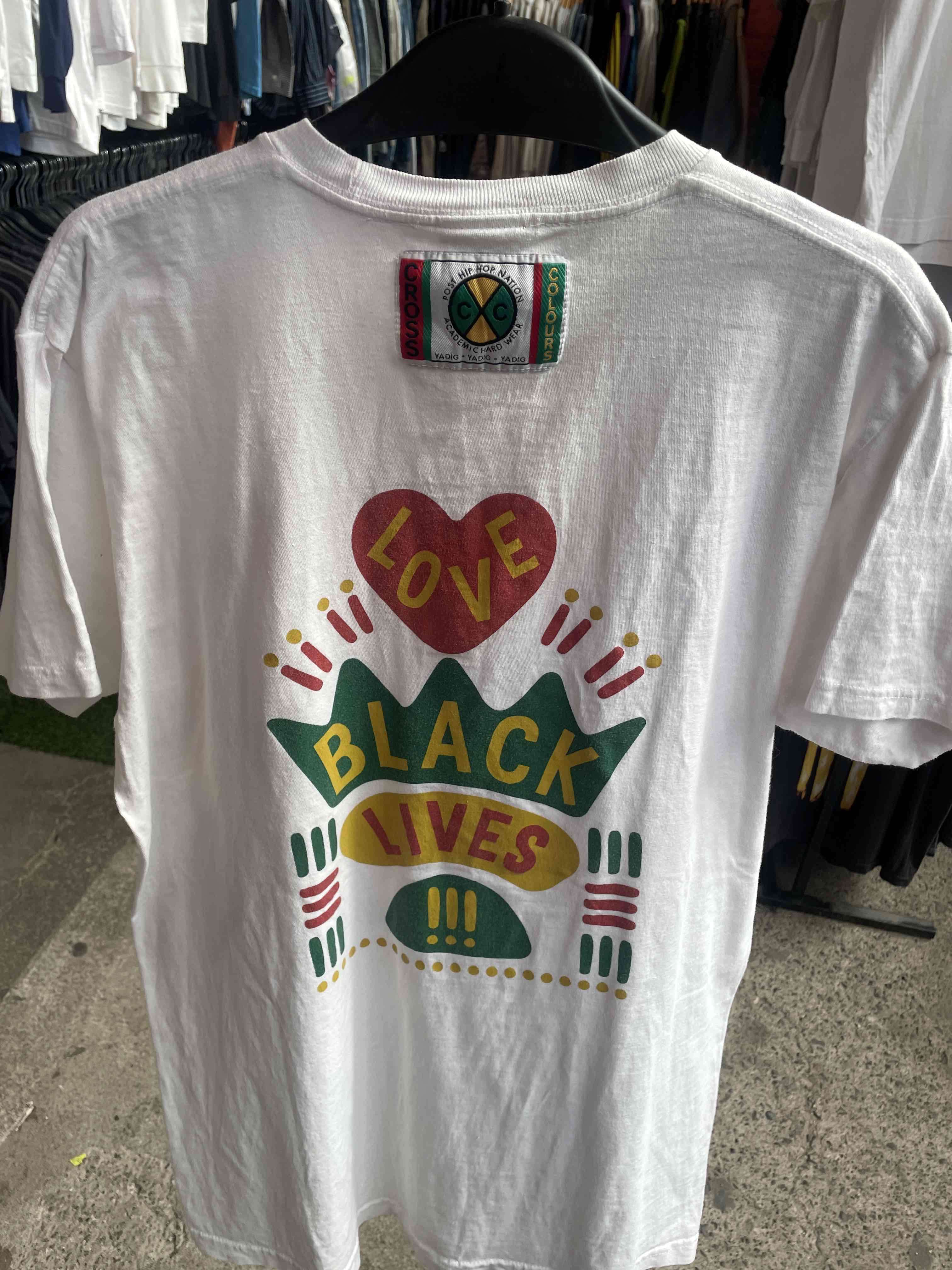 Polera blanca con estampado 'Love' - miniatura 2