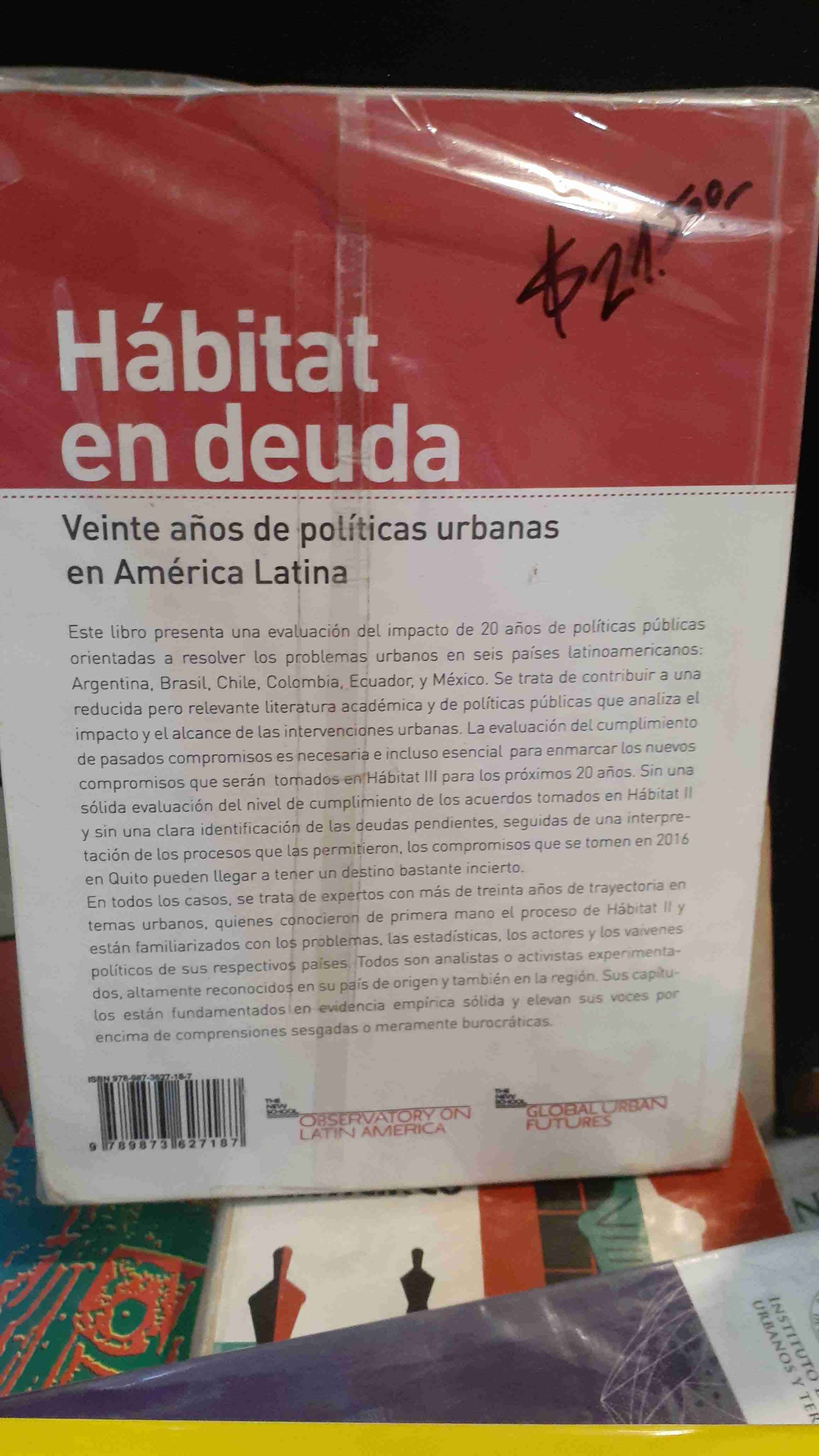 Libro Hábitat en deuda - miniatura 2