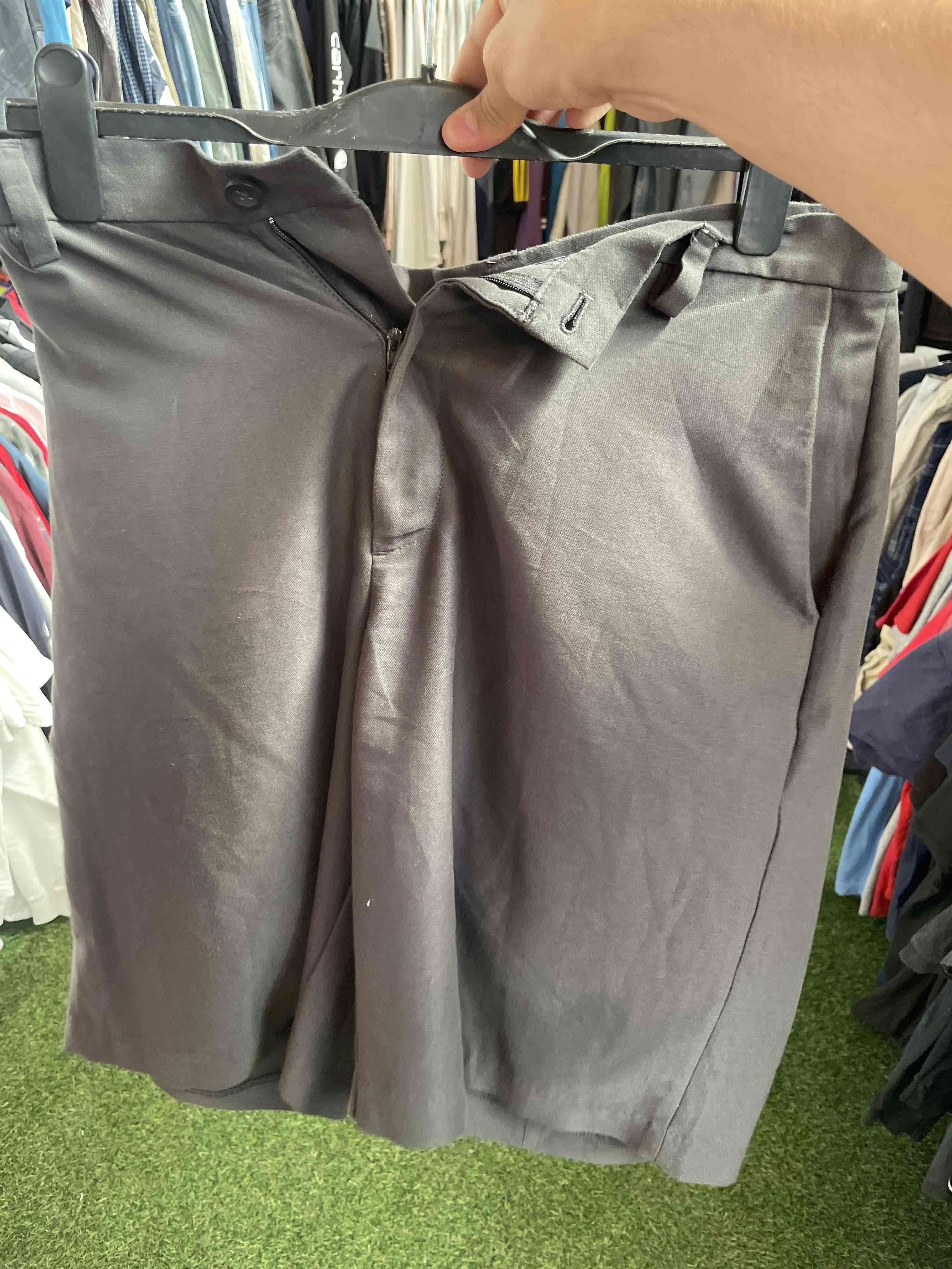 Shorts grises de vestir