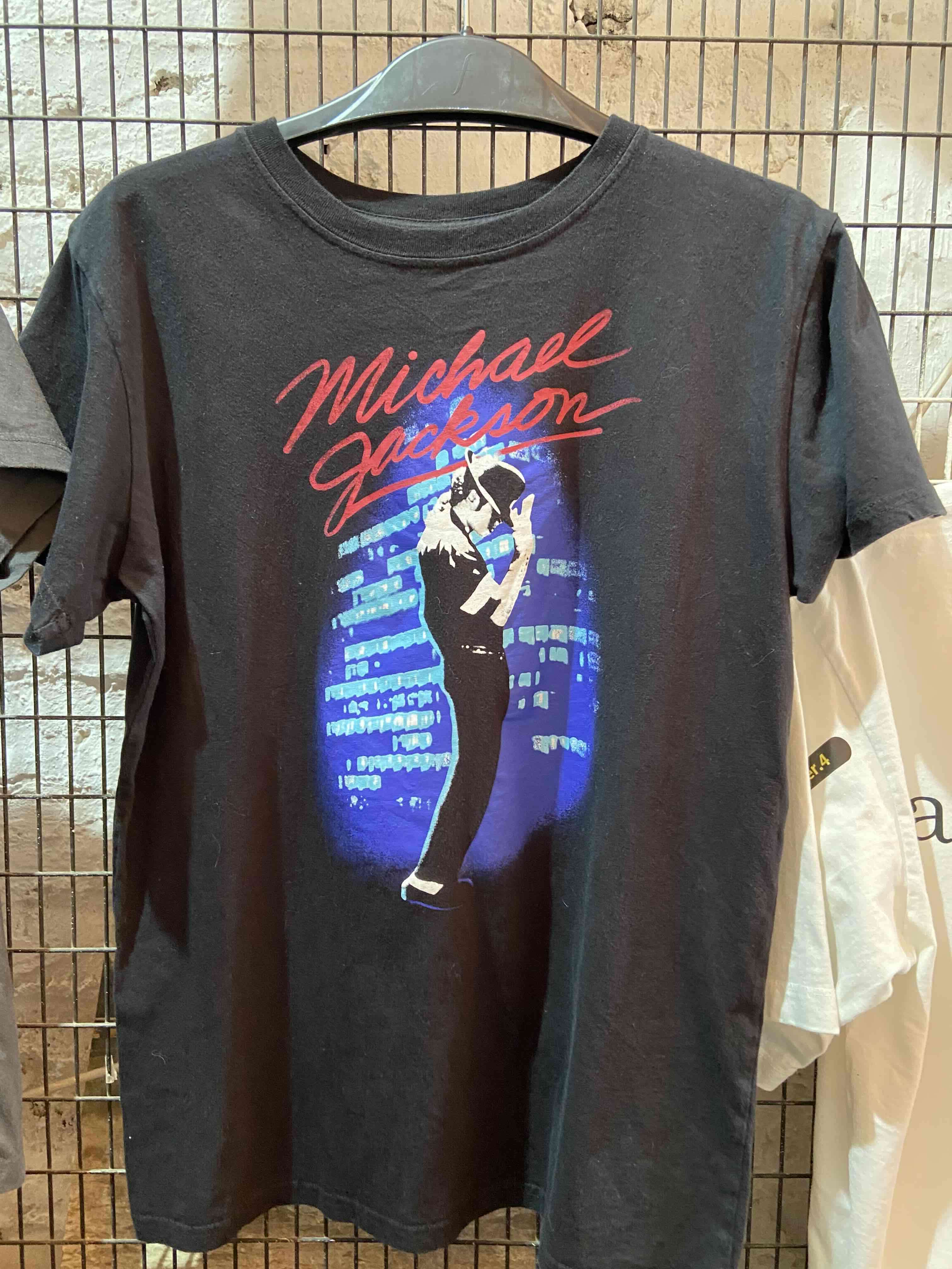 Polera negra Michael Jackson talla M