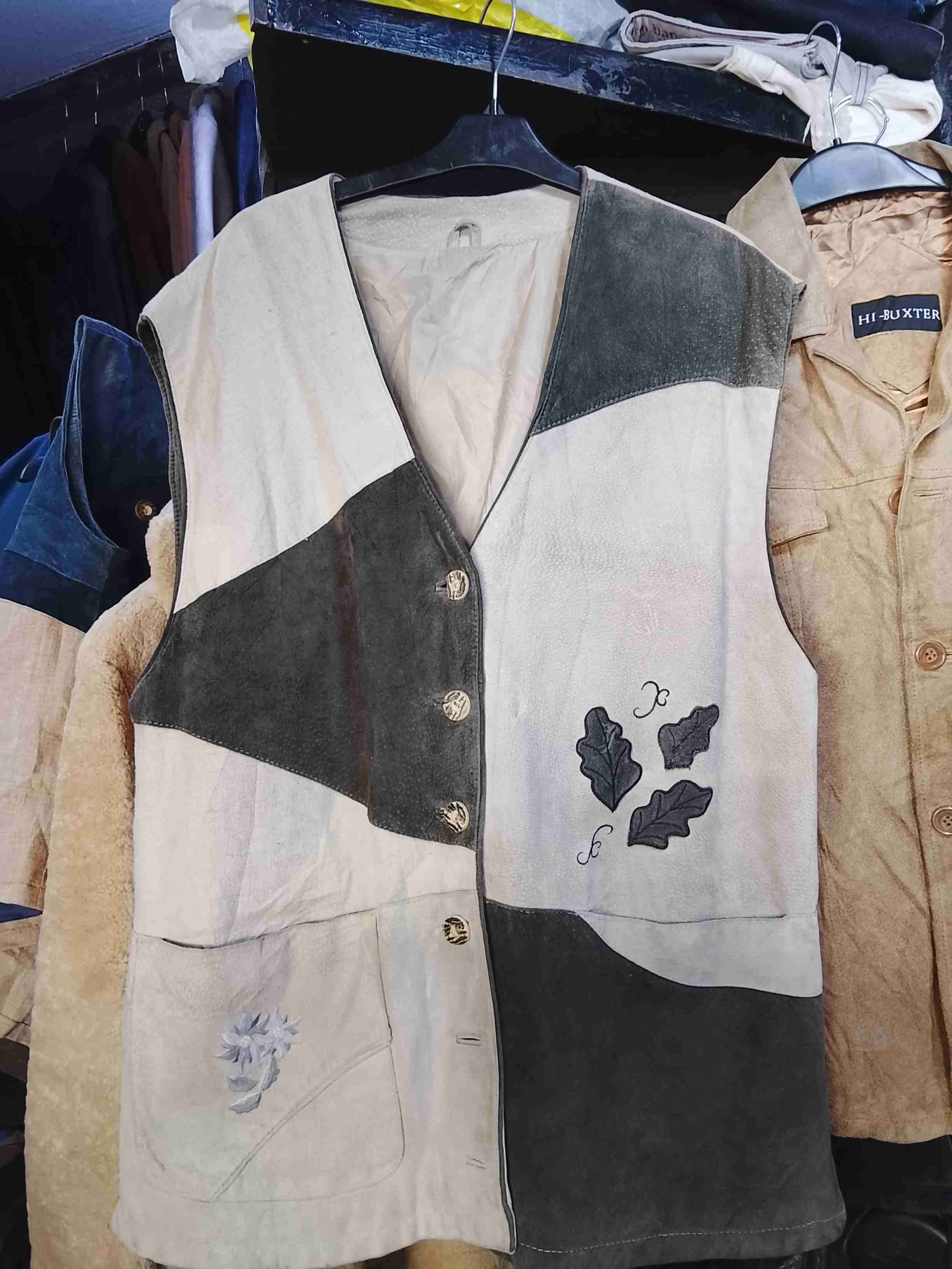 Chaleco de hombre estilo vintage