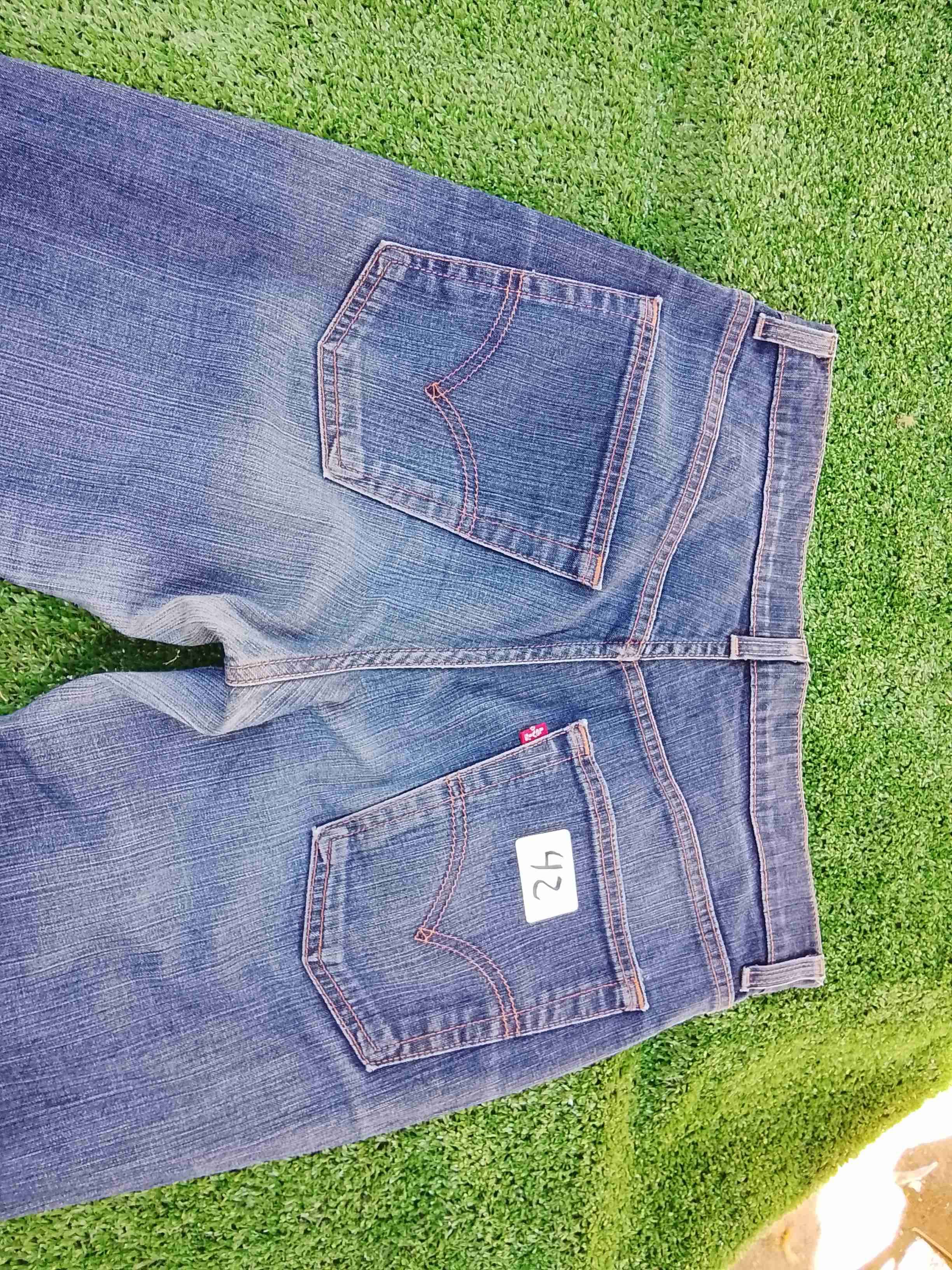 Jeans acampanados azules Levis - miniatura 2