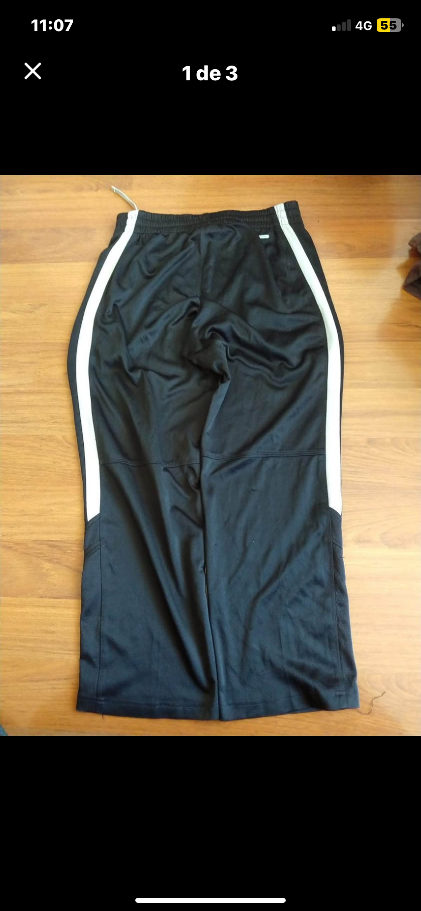 Pantalones deportivos negros