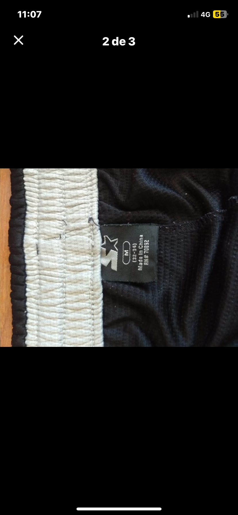 Pantalones deportivos negros - miniatura 2