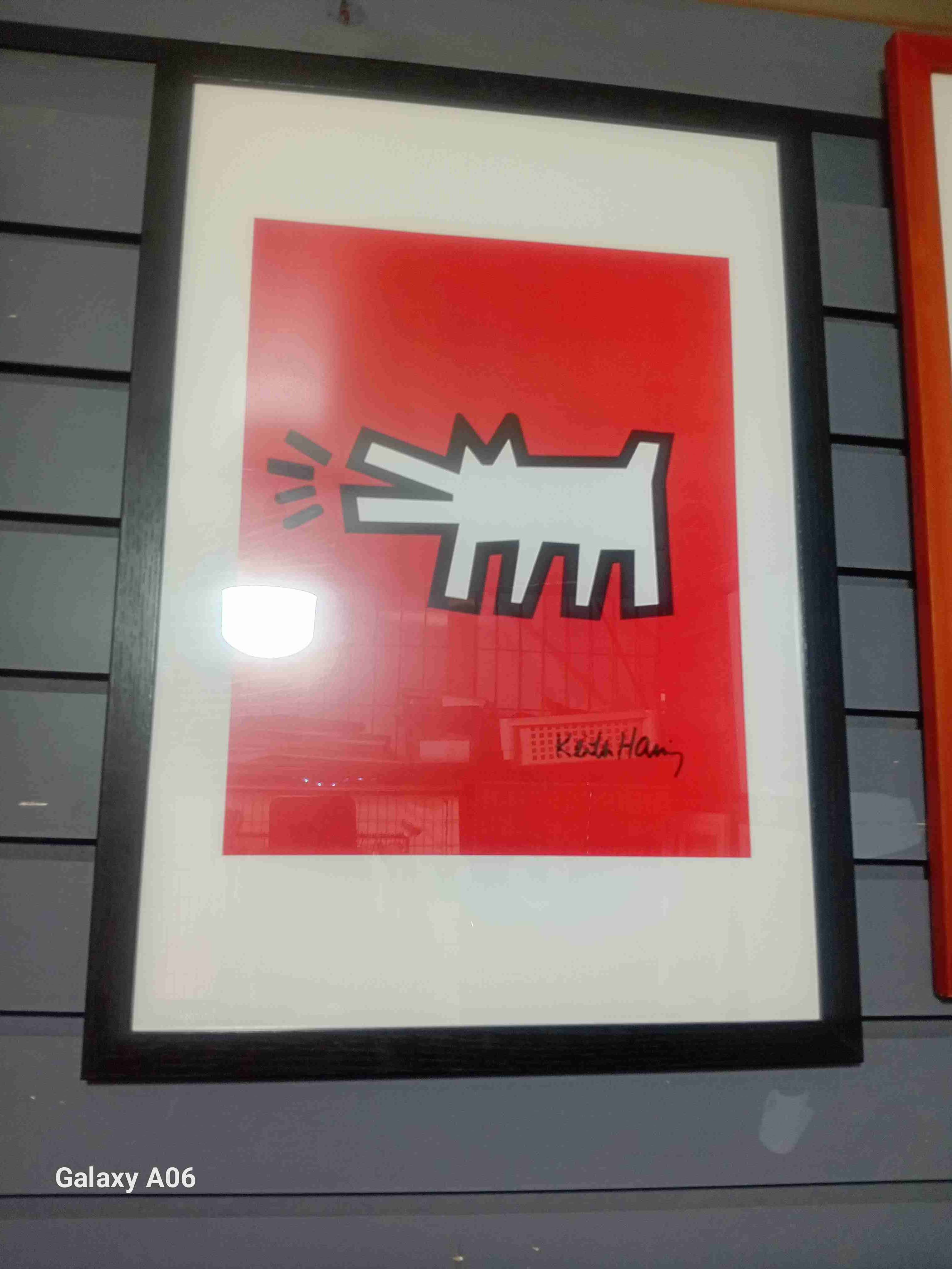 Cuadro Perro Keith Haring