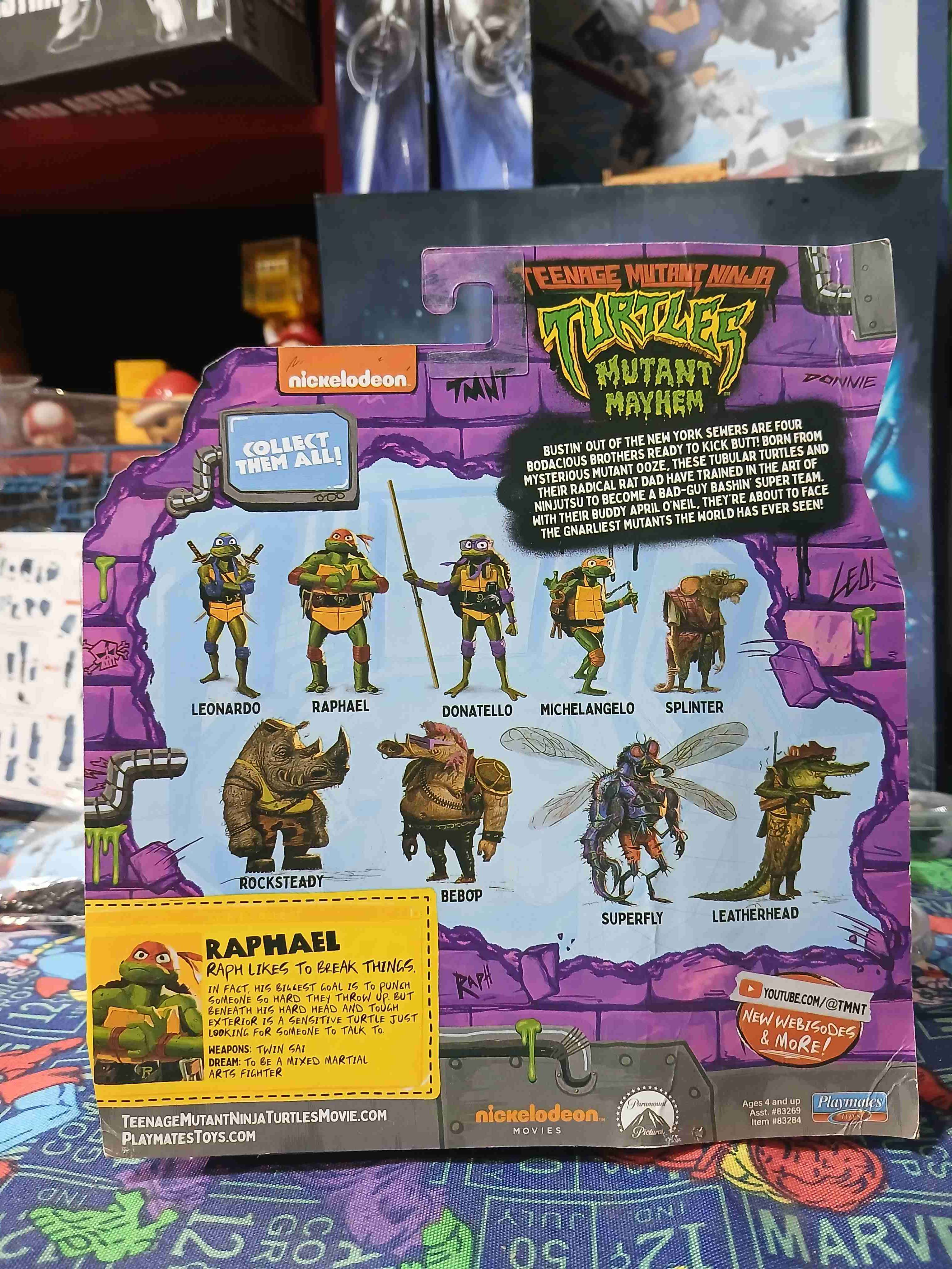 Figura de acción Raphael TMNT - miniatura 2