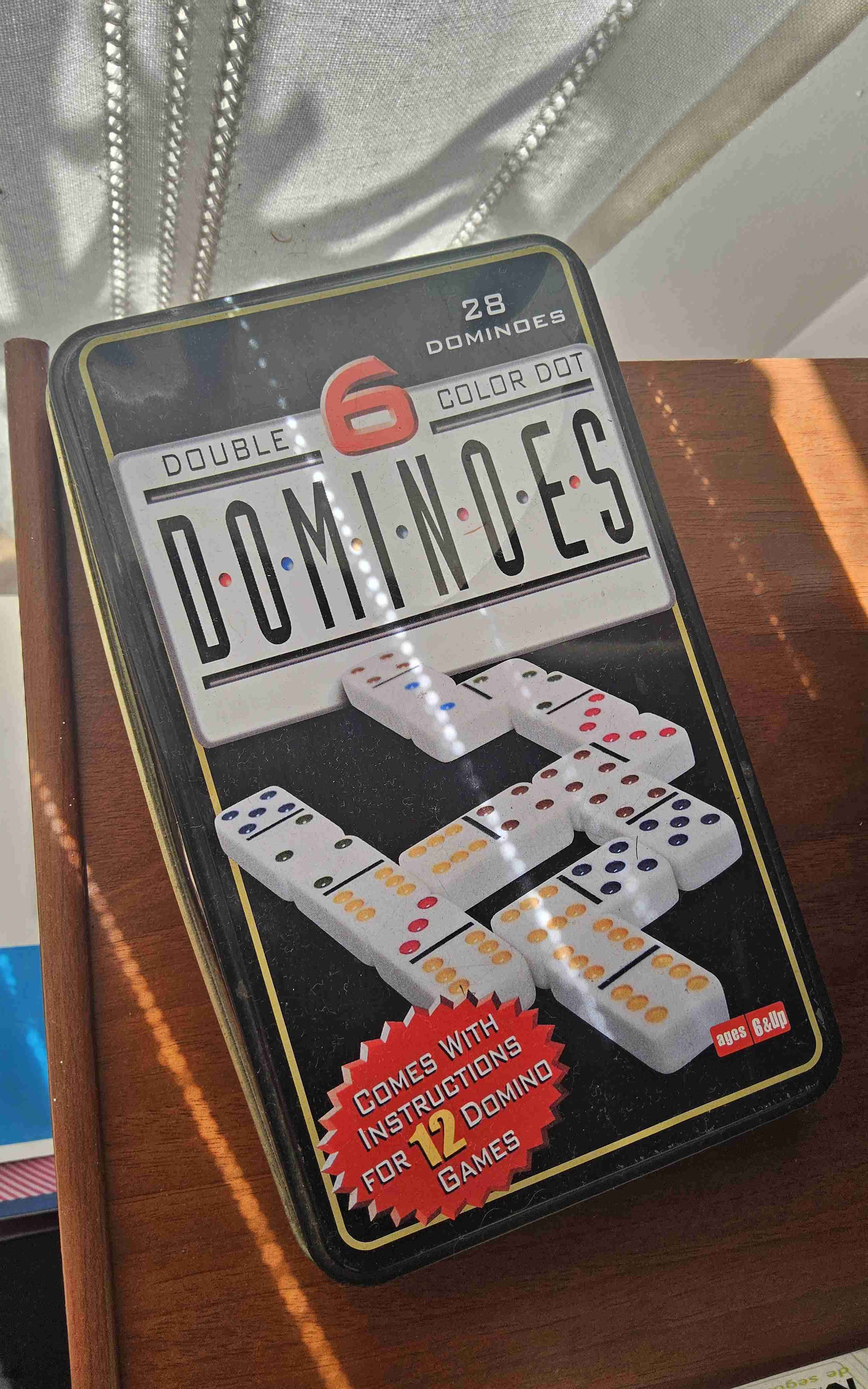 Juego de dominó doble 6