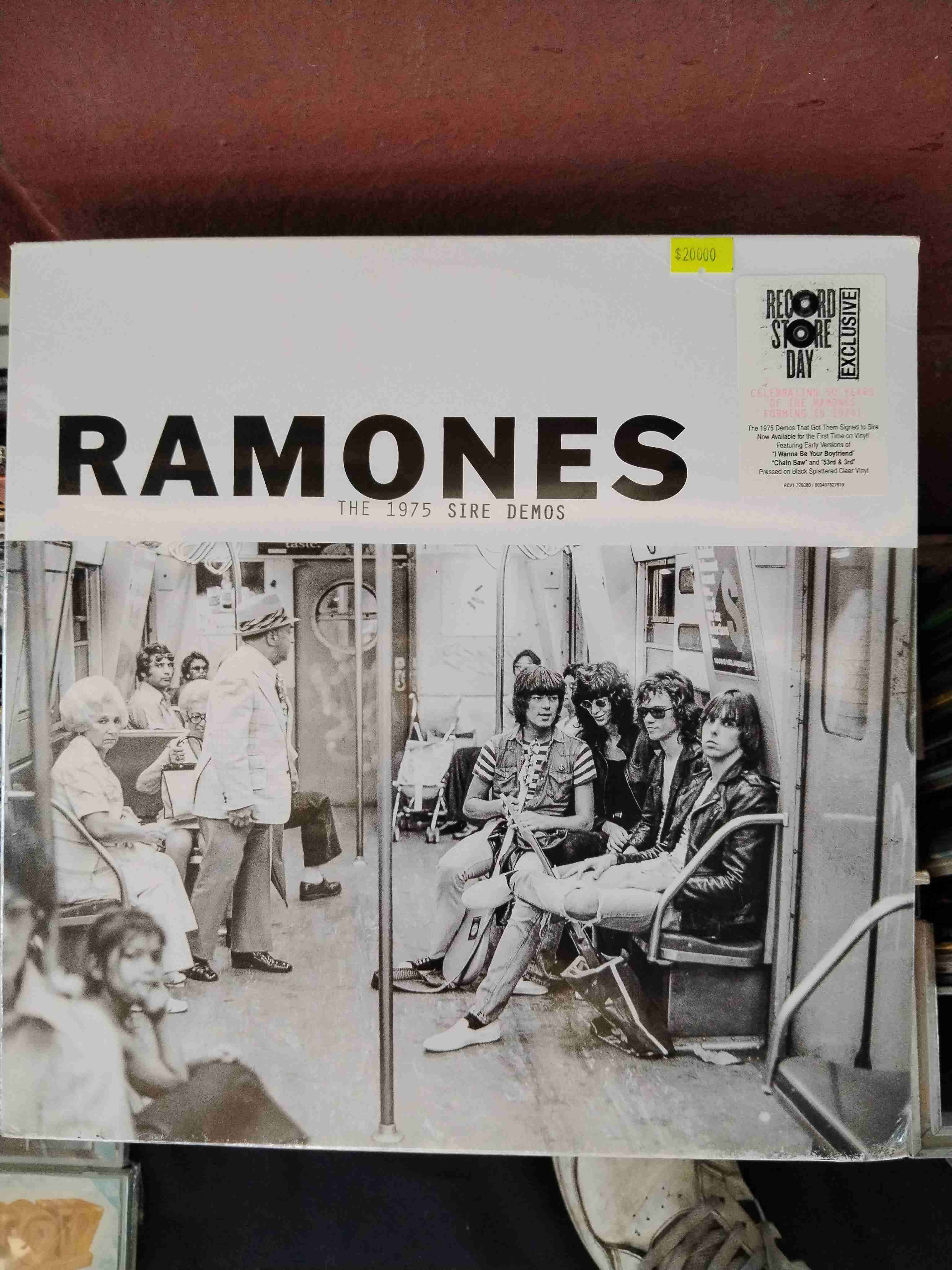 Vinilo Ramones 1975 Sire Demos
