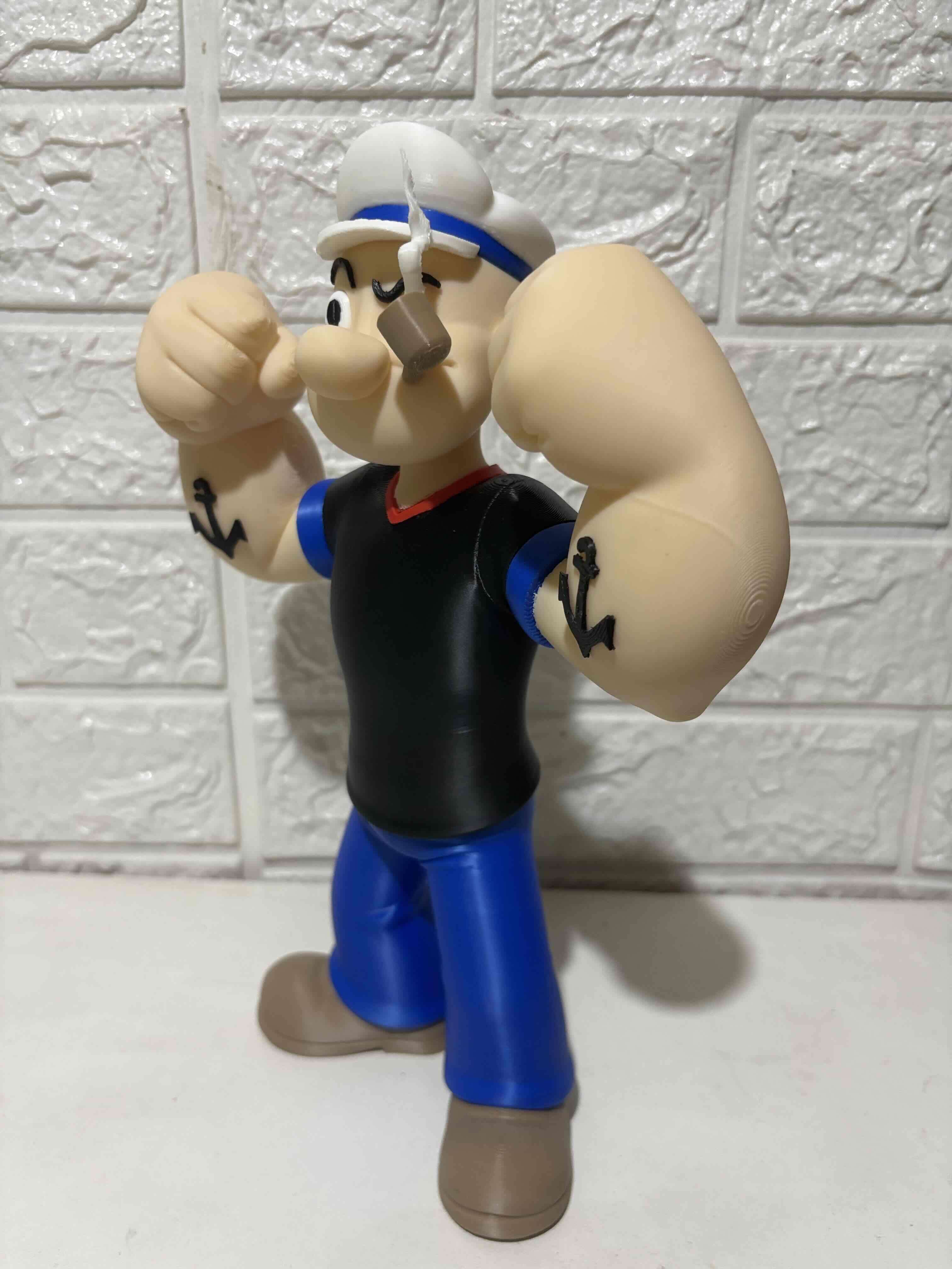 Figura de popeye el marino Impresion 3D
