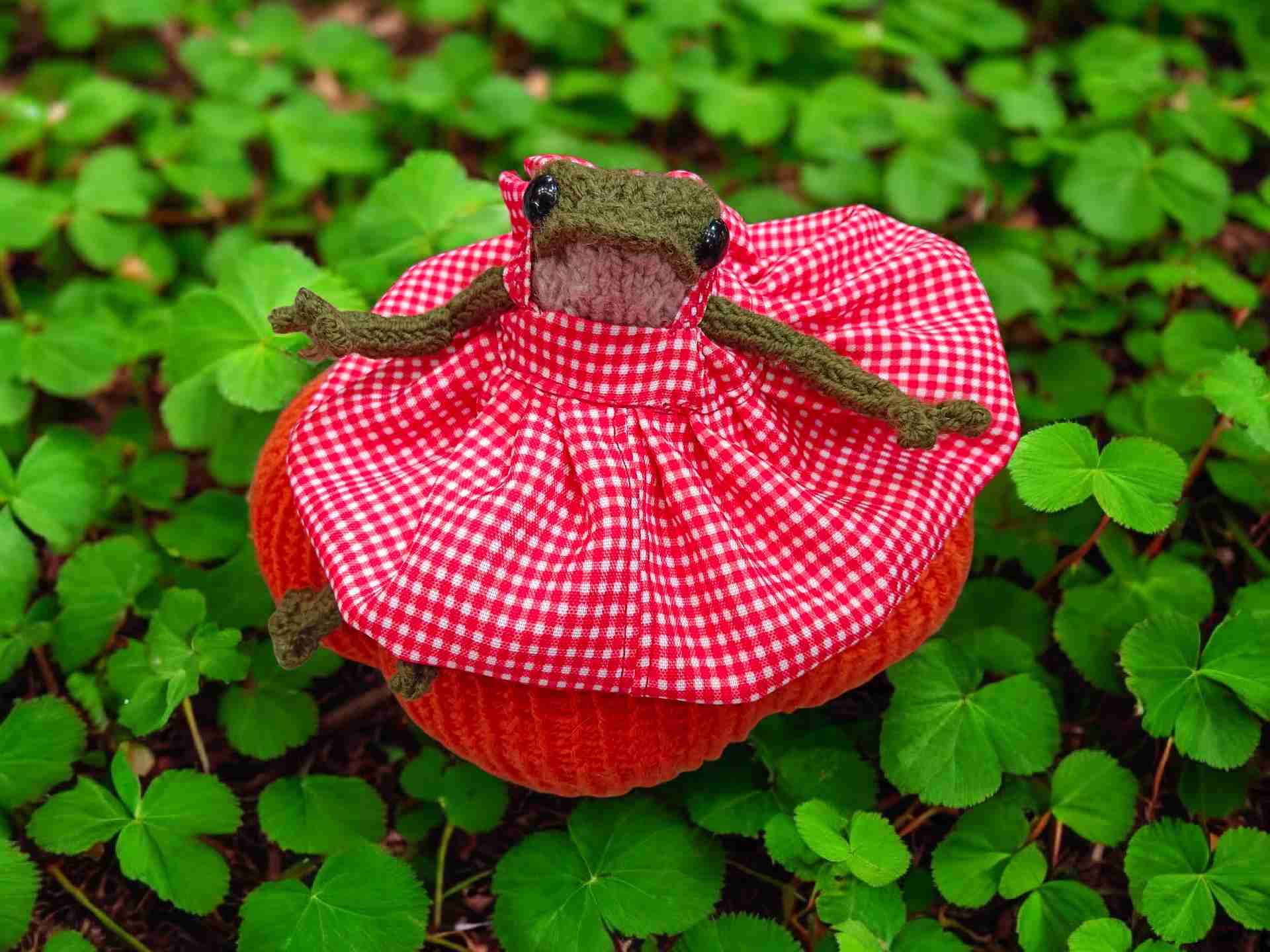 Ranitas tejido a dos agujas - miniatura 4