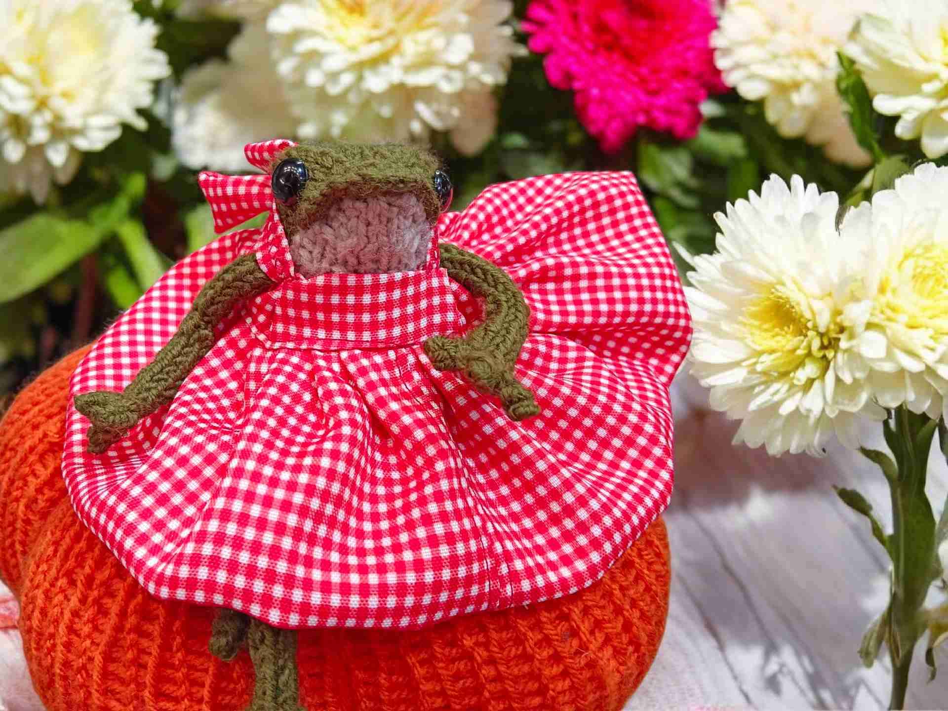 Ranitas tejido a dos agujas - miniatura 6