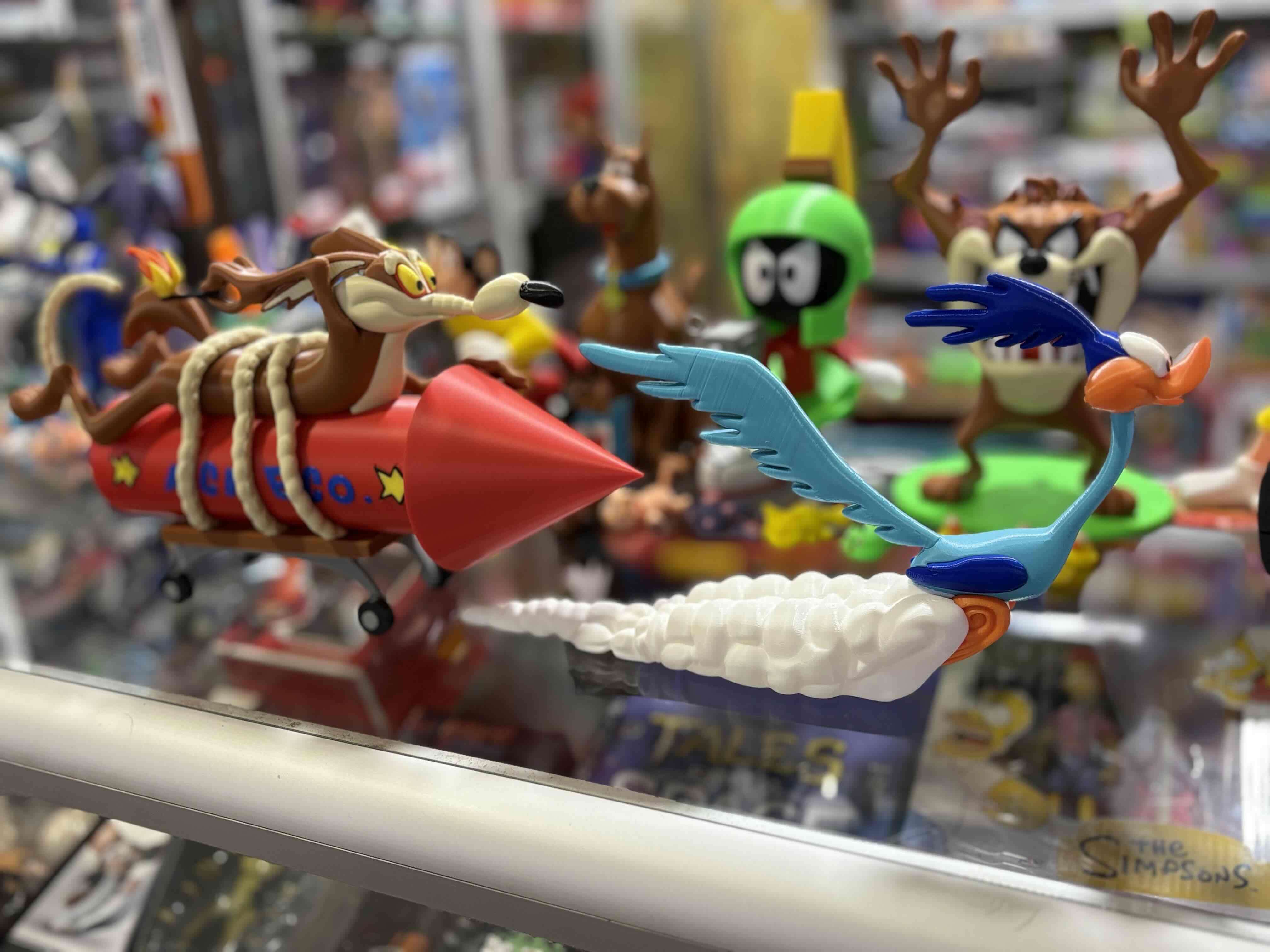 Figura de colección Correcaminos y Coyote - miniatura 2