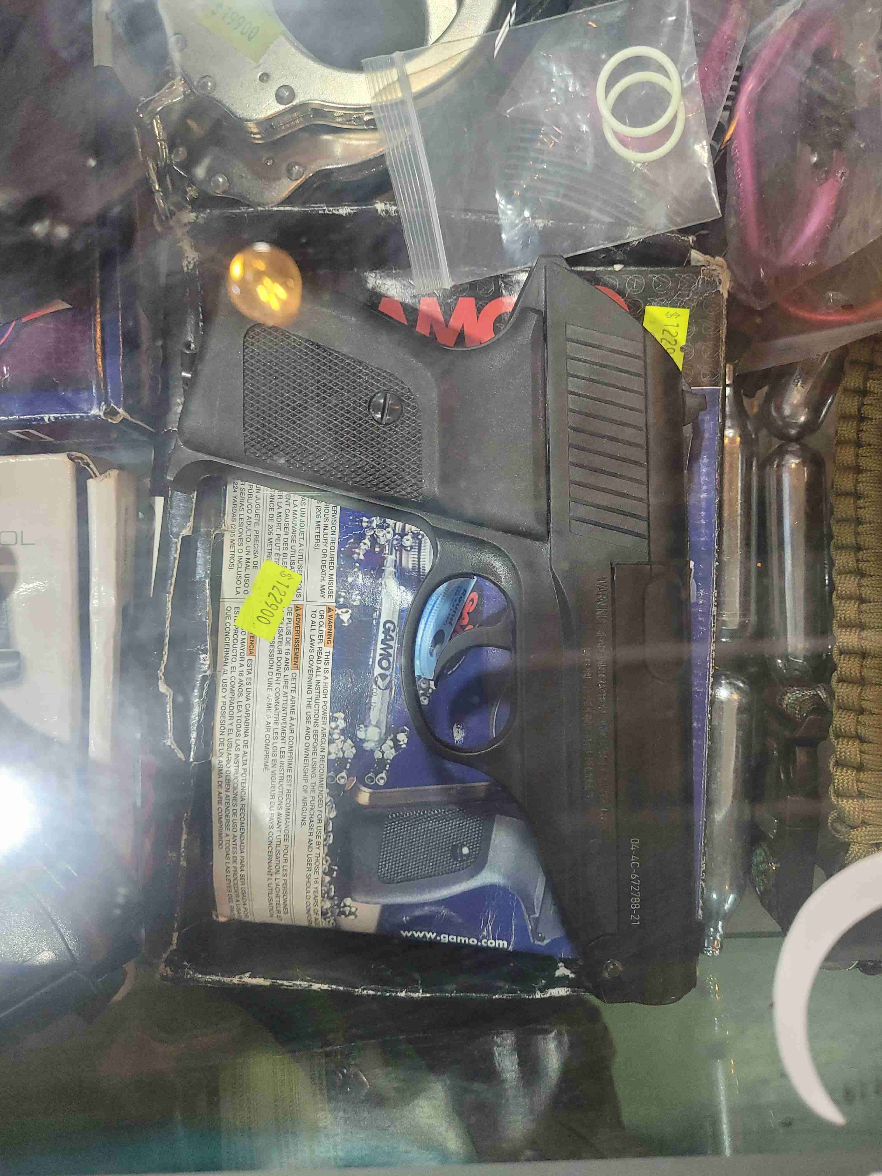 Pistola de aire comprimido Gamo